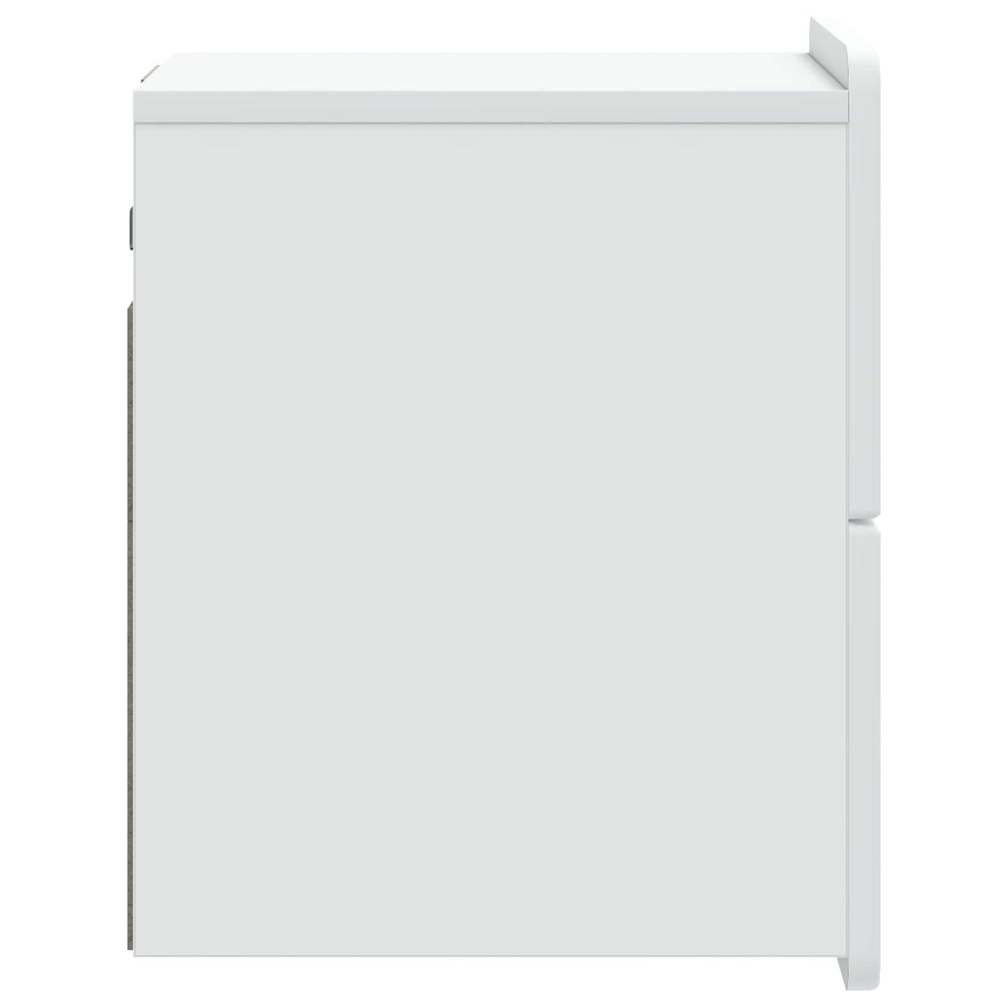 Wall-Mounted Bedside Cabinet 2 pcs White 33 x 34.5 x 43 cm