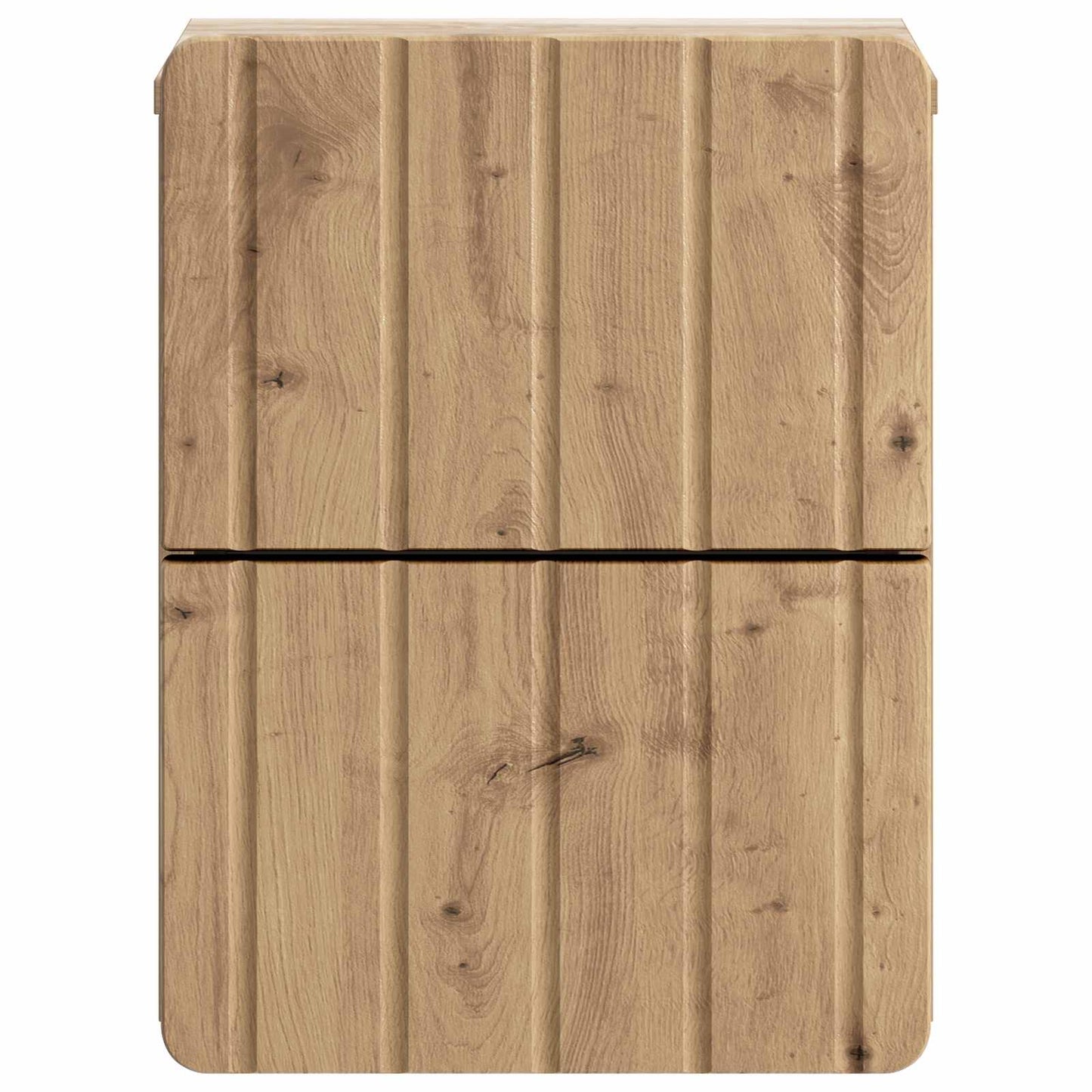 Wall-Mounted Bedside Cabinet 2 pcs Artisan Oak Engineered Wood