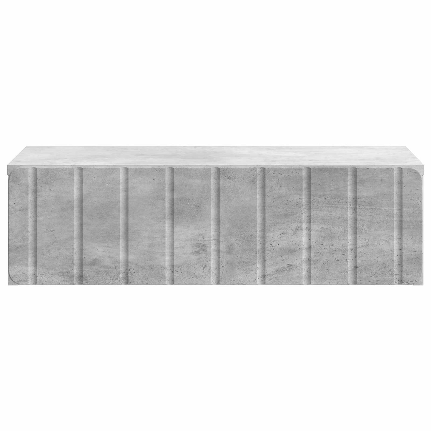 Wall-Mounted Side Table Concrete Grey 59 x 34.5 x 17 cm