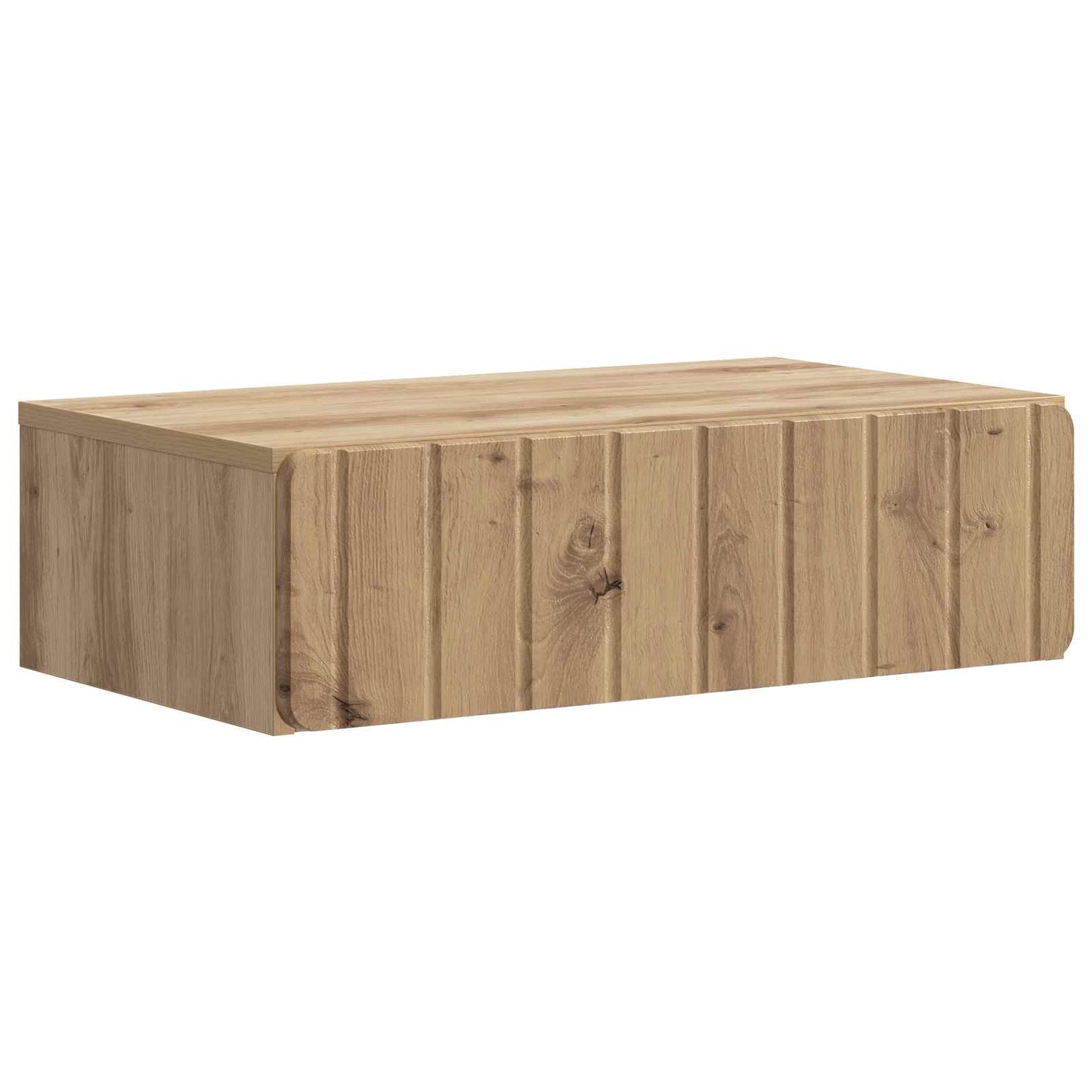 Wall-Mounted Side Table Artisan Oak 59 x 34.5 x 17 cm