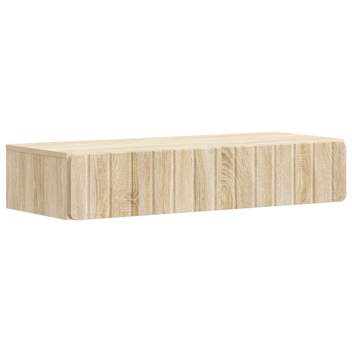 Wall-Mounted Side Table Sonoma Oak 87.5 x 34.5 x 17 cm