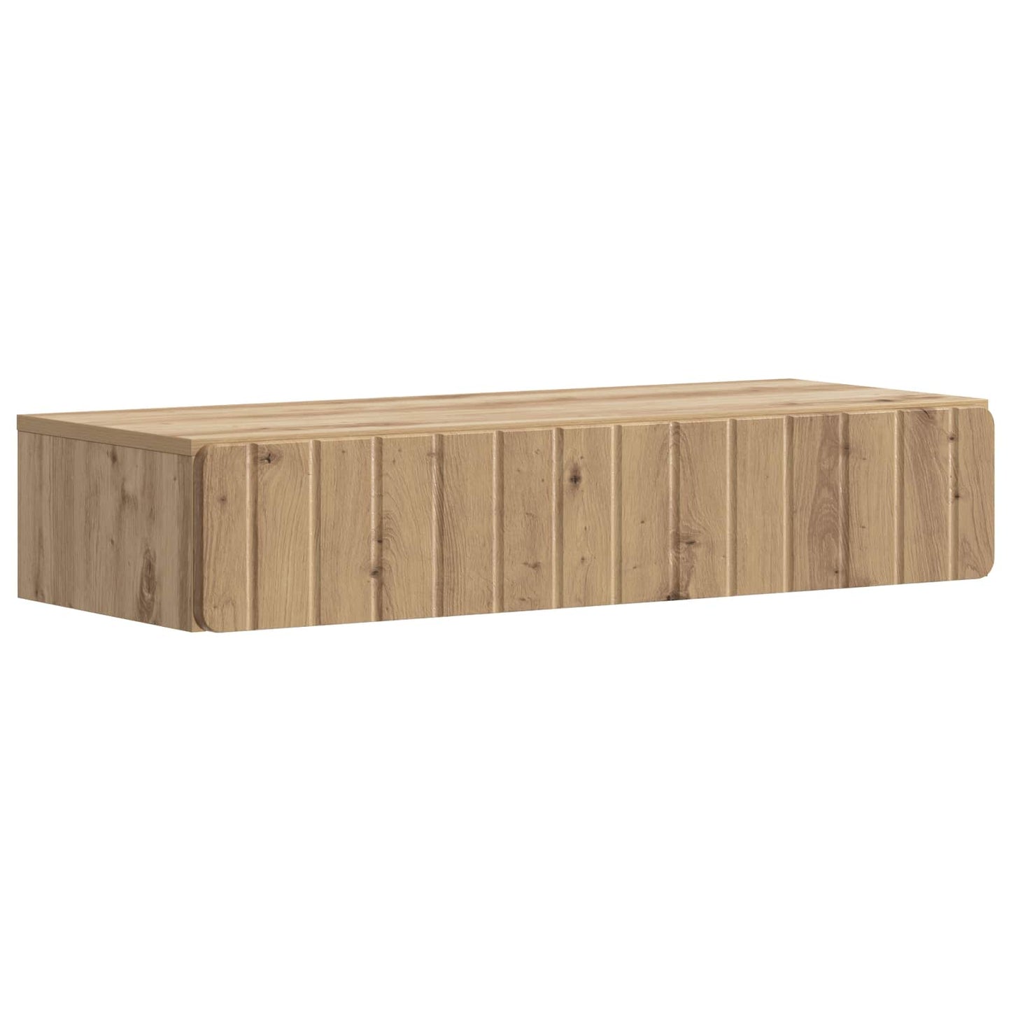 Wall-Mounted Side Table Artisan Oak 87.5 x 34.5 x 17 cm