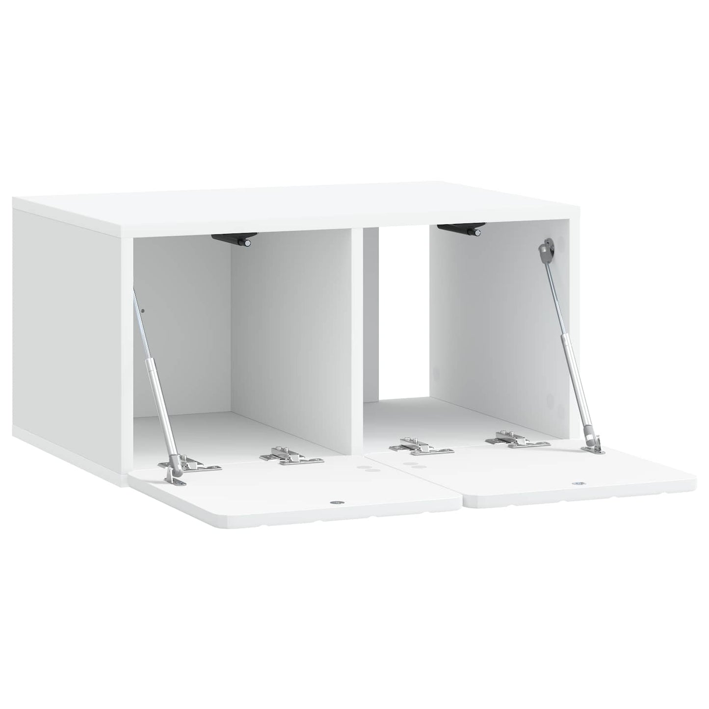 Wall-Mounted TV Cabinet 59.5 x 41 x 30 cm White Engineered Wood