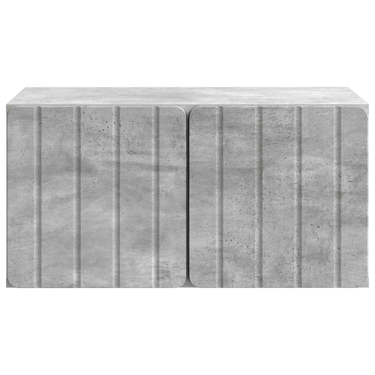 Wall-Mounted TV Cabinet 59.5 x 41 x 30 cm Concrete Grey