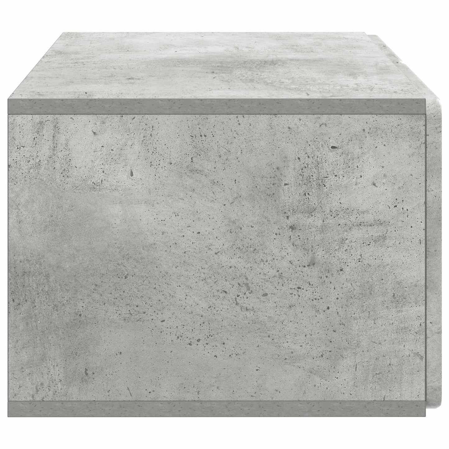 Wall-Mounted TV Cabinet 59.5 x 41 x 30 cm Concrete Grey