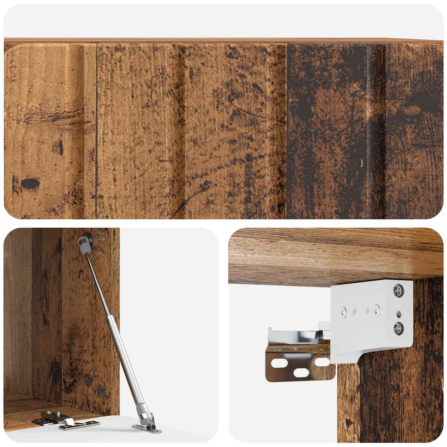 Wall-Mounted TV Cabinet 59.5 x 41 x 30 cm Old Wood