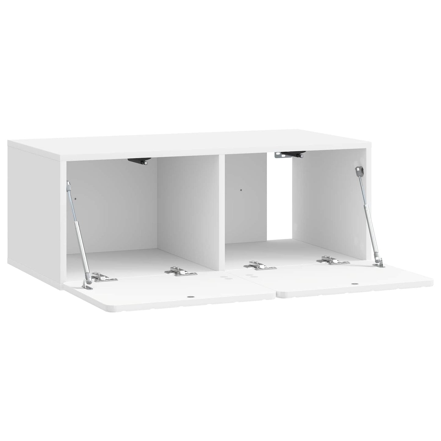 Wall-Mounted TV Cabinet 78.5 x 41 x 30 cm High Gloss White