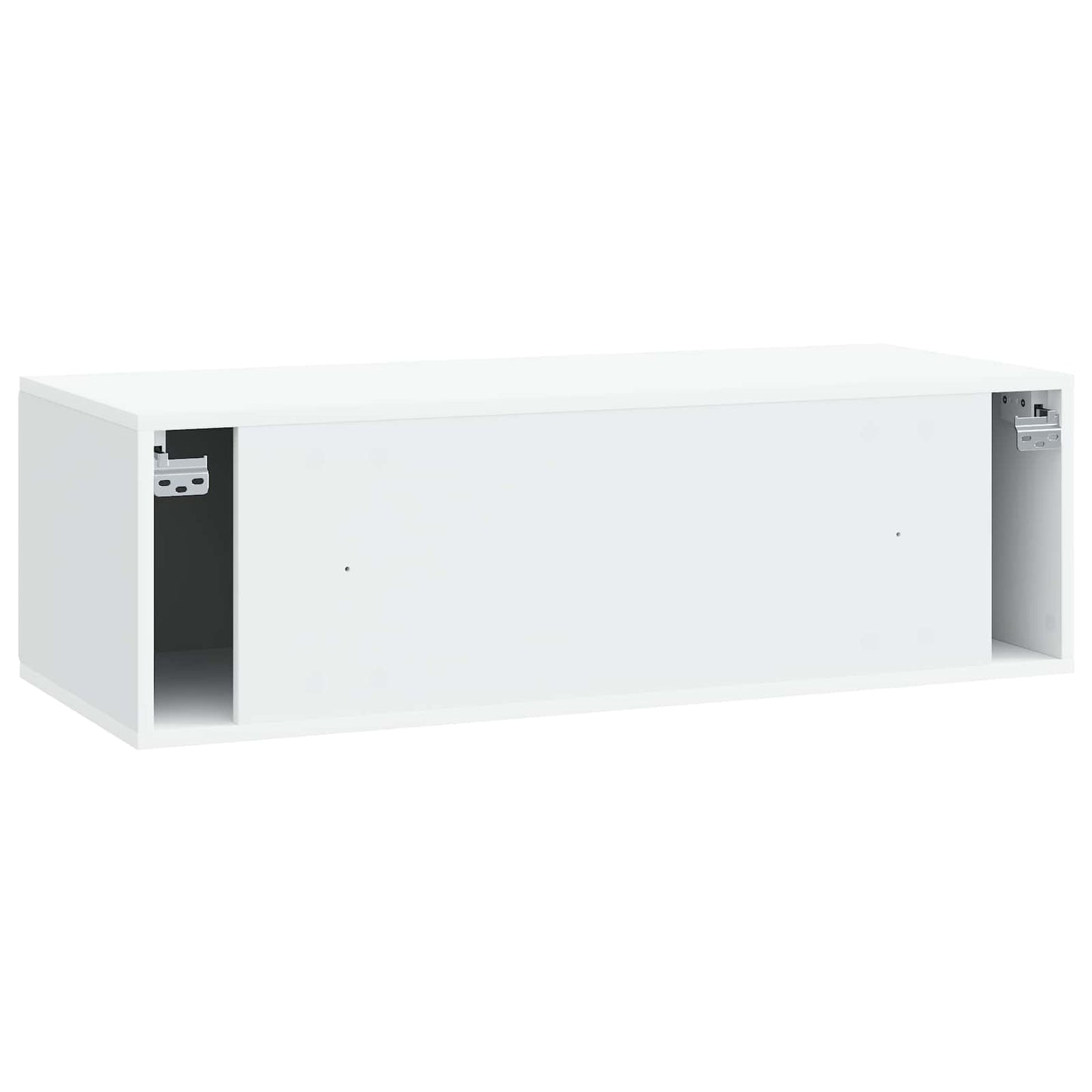 Wall-Mounted TV Cabinet 98 x 41 x 30 cm White Engineered Wood
