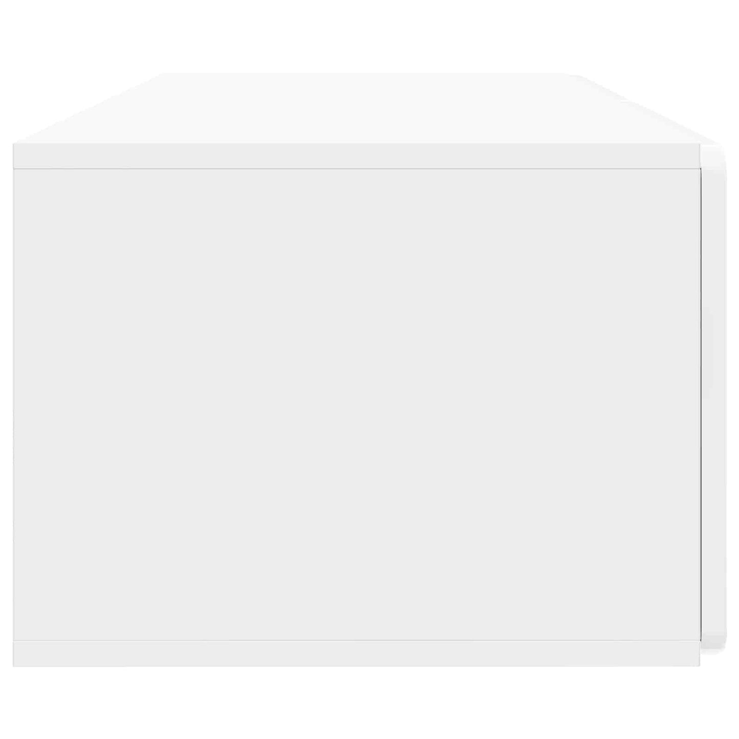 Wall-Mounted TV Cabinet 98 x 41 x 30 cm High Gloss White