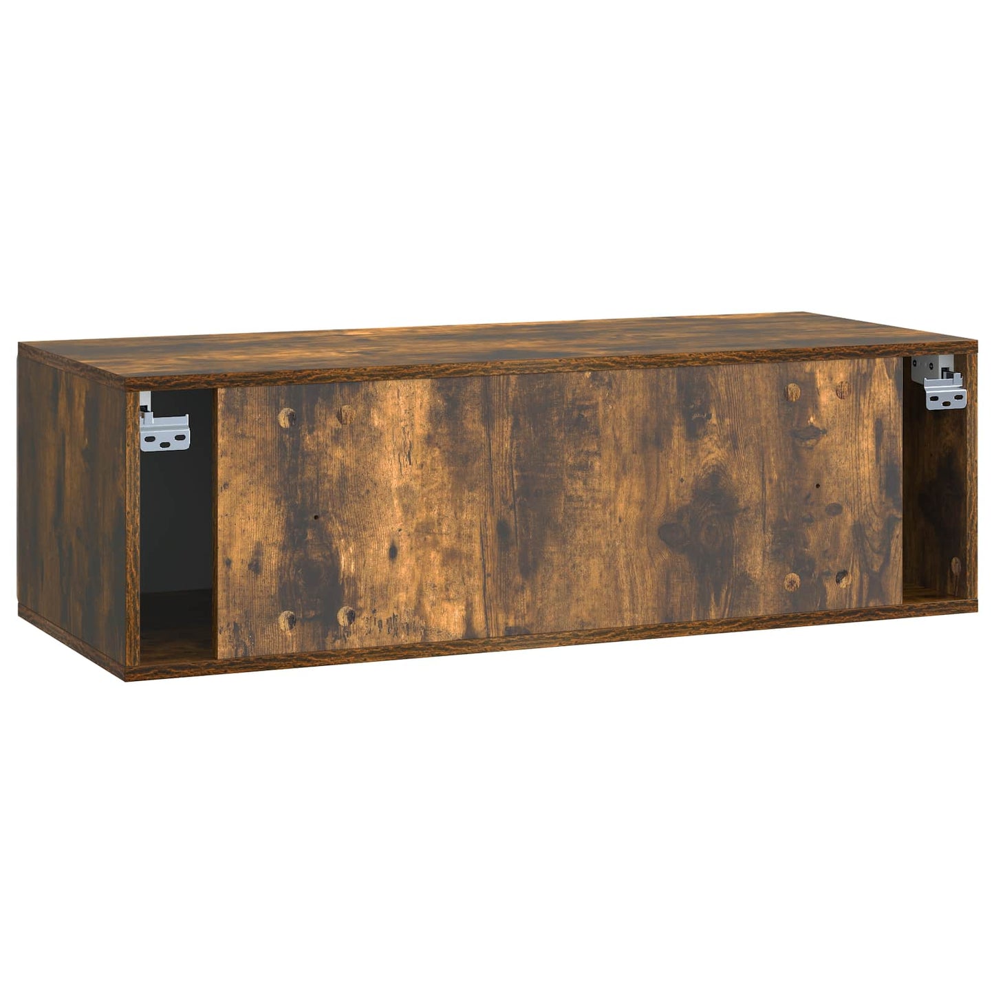 Wall-Mounted TV Cabinet 98 x 41 x 30 cm Smoked Oak