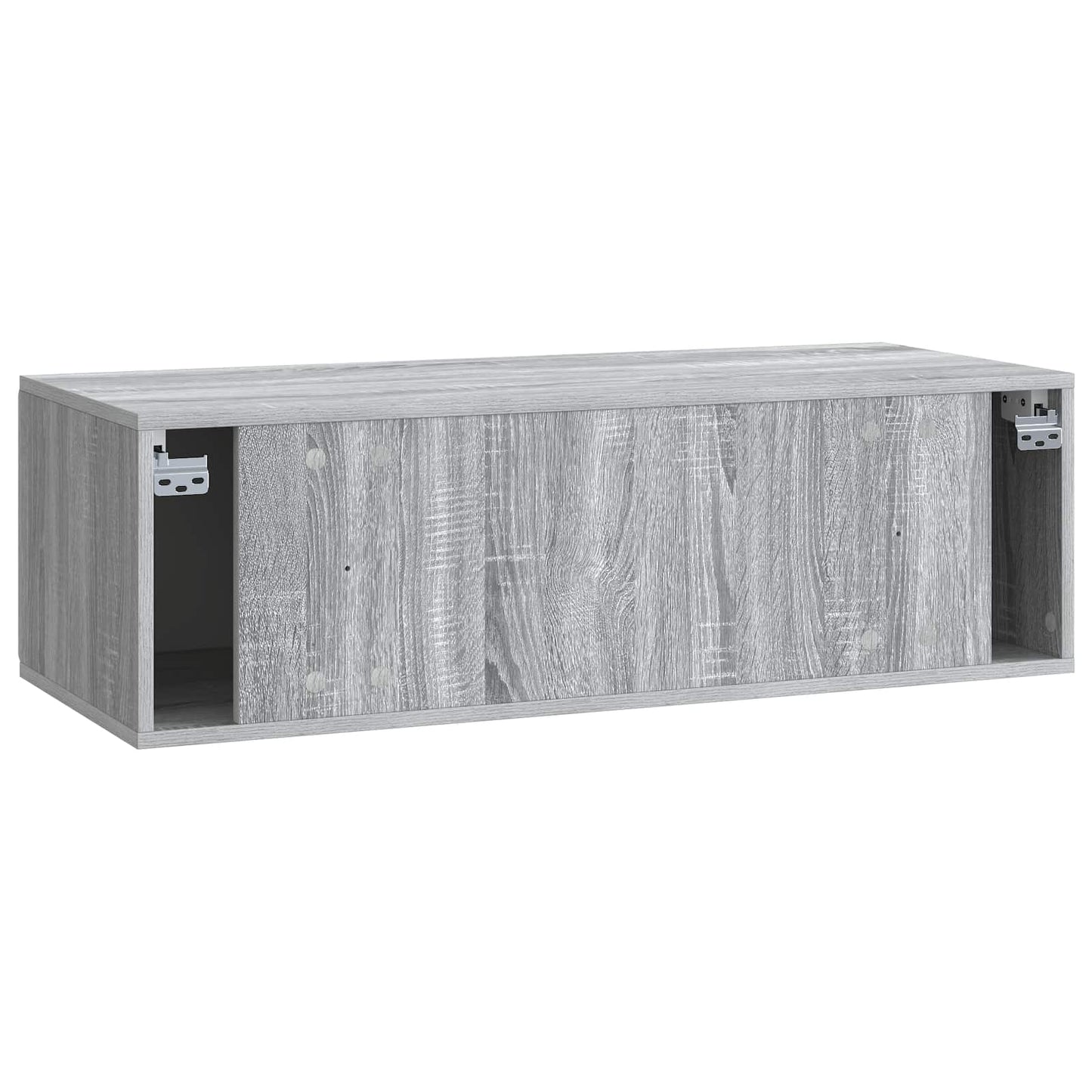 Wall-Mounted TV Cabinet 98 x 41 x 30 cm Grey Sonoma