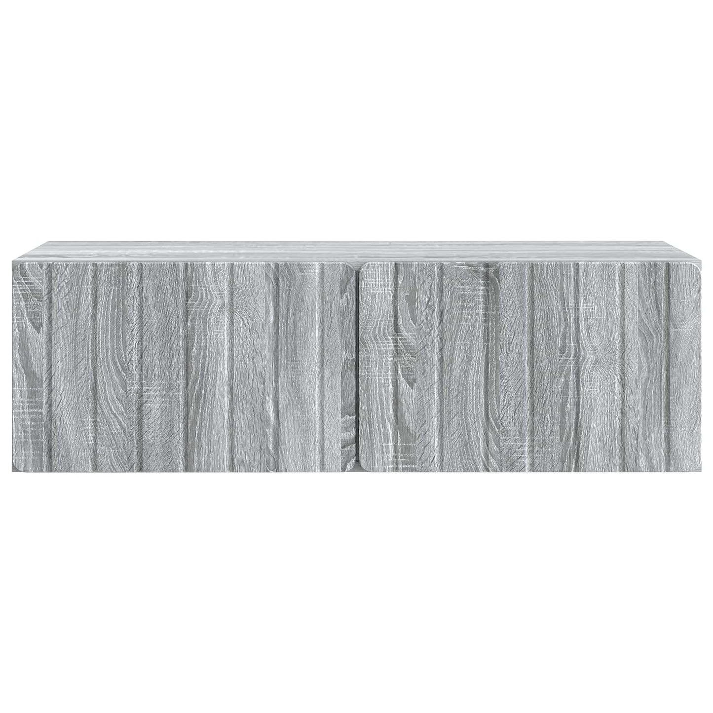 Wall-Mounted TV Cabinet 98 x 41 x 30 cm Grey Sonoma