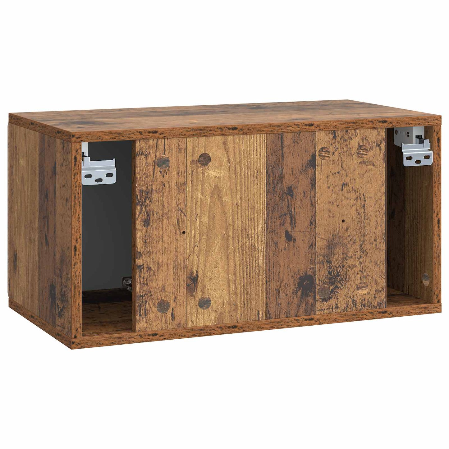 Wall-Mounted TV Cabinet 59.5 x 31 x 30 cm Old Wood