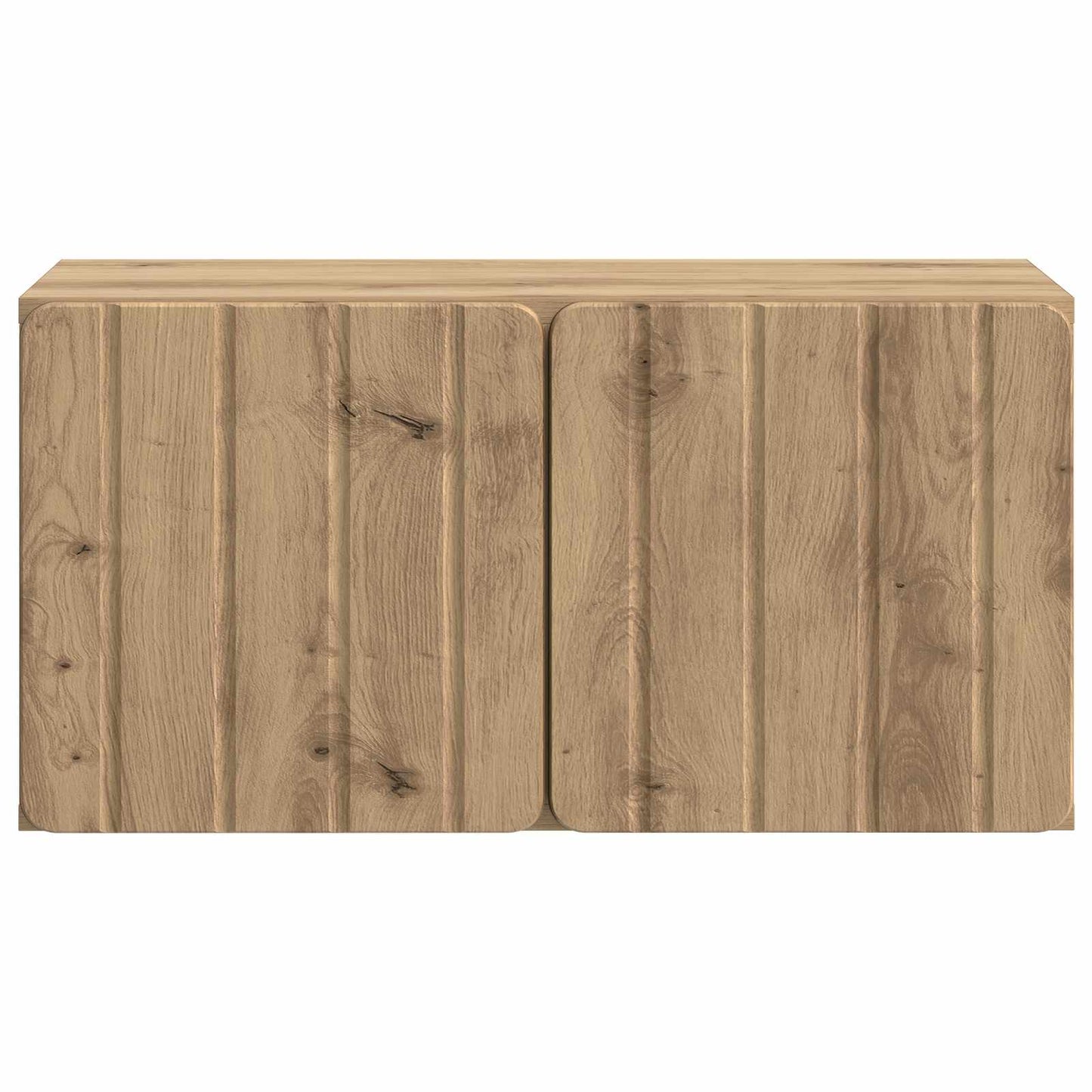 Wall-Mounted TV Cabinet 59.5 x 31 x 30 cm Artisan Oak