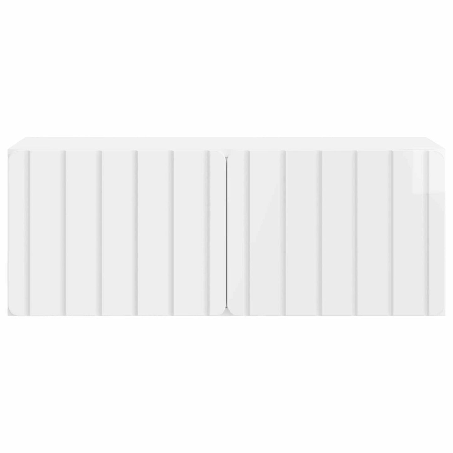 Wall-Mounted TV Cabinet 78.5 x 31 x 30 cm High Gloss White