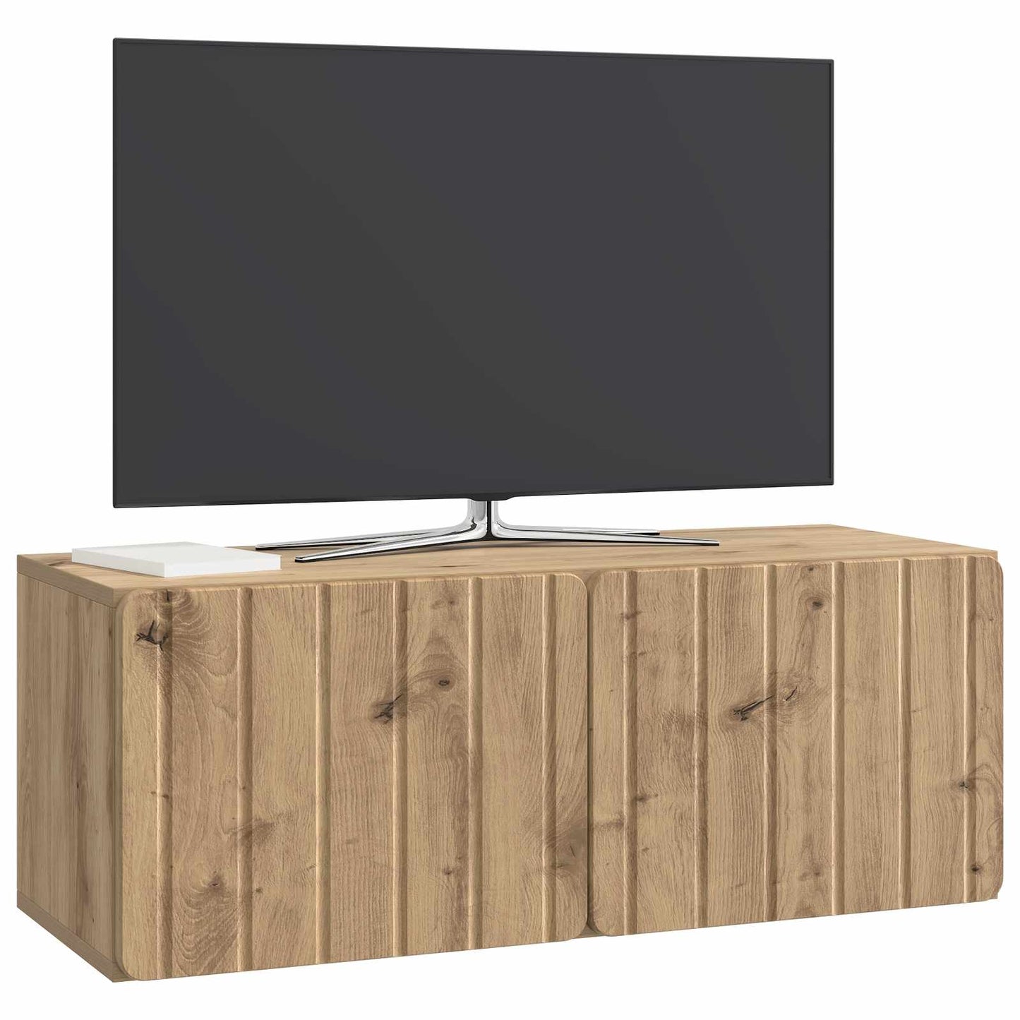 Wall-Mounted TV Cabinet 78.5 x 31 x 30 cm Artisan Oak