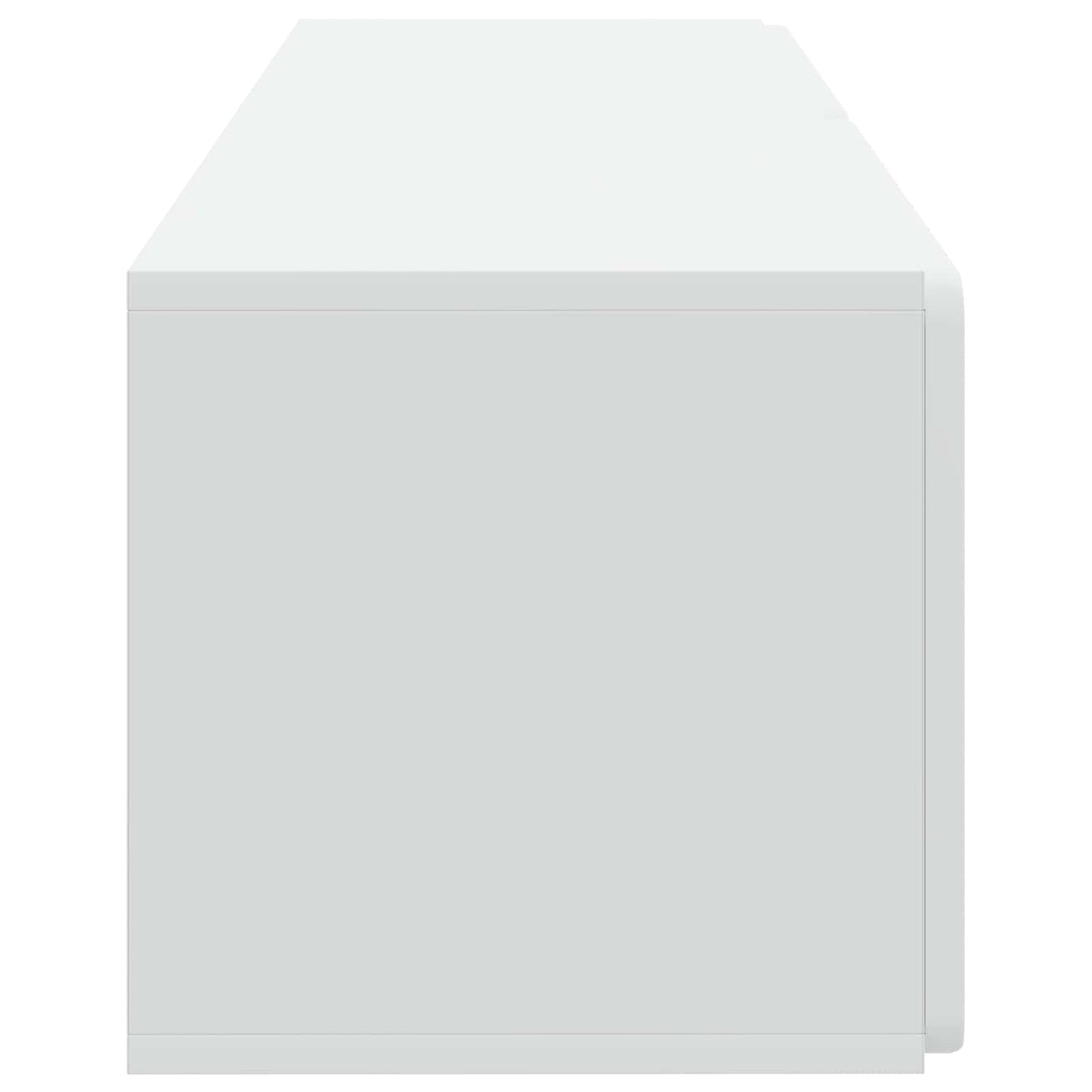 Wall-Mounted TV Cabinet 98 x 31 x 30 cm White Engineered Wood