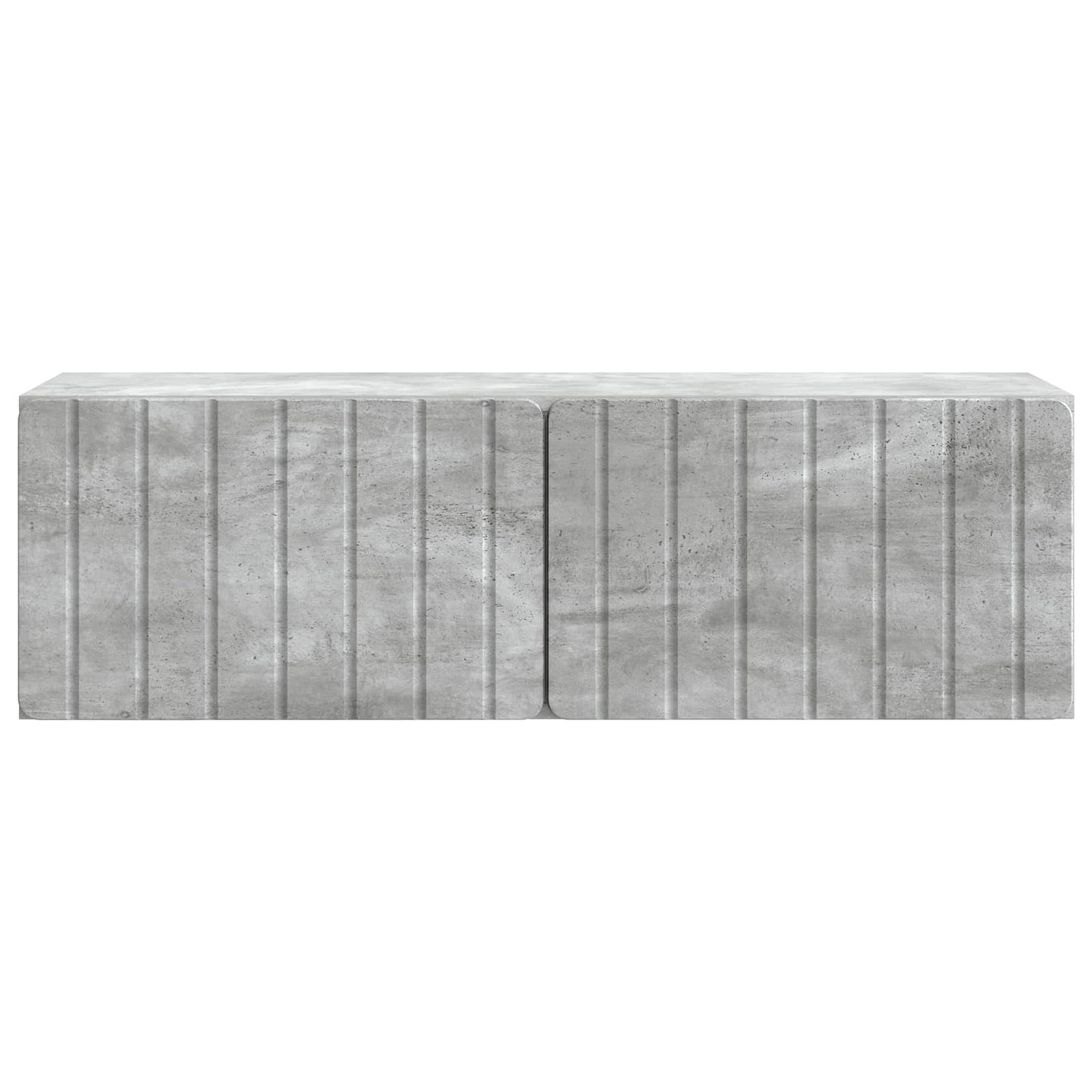 Wall-Mounted TV Cabinet 98 x 31 x 30 cm Concrete Grey