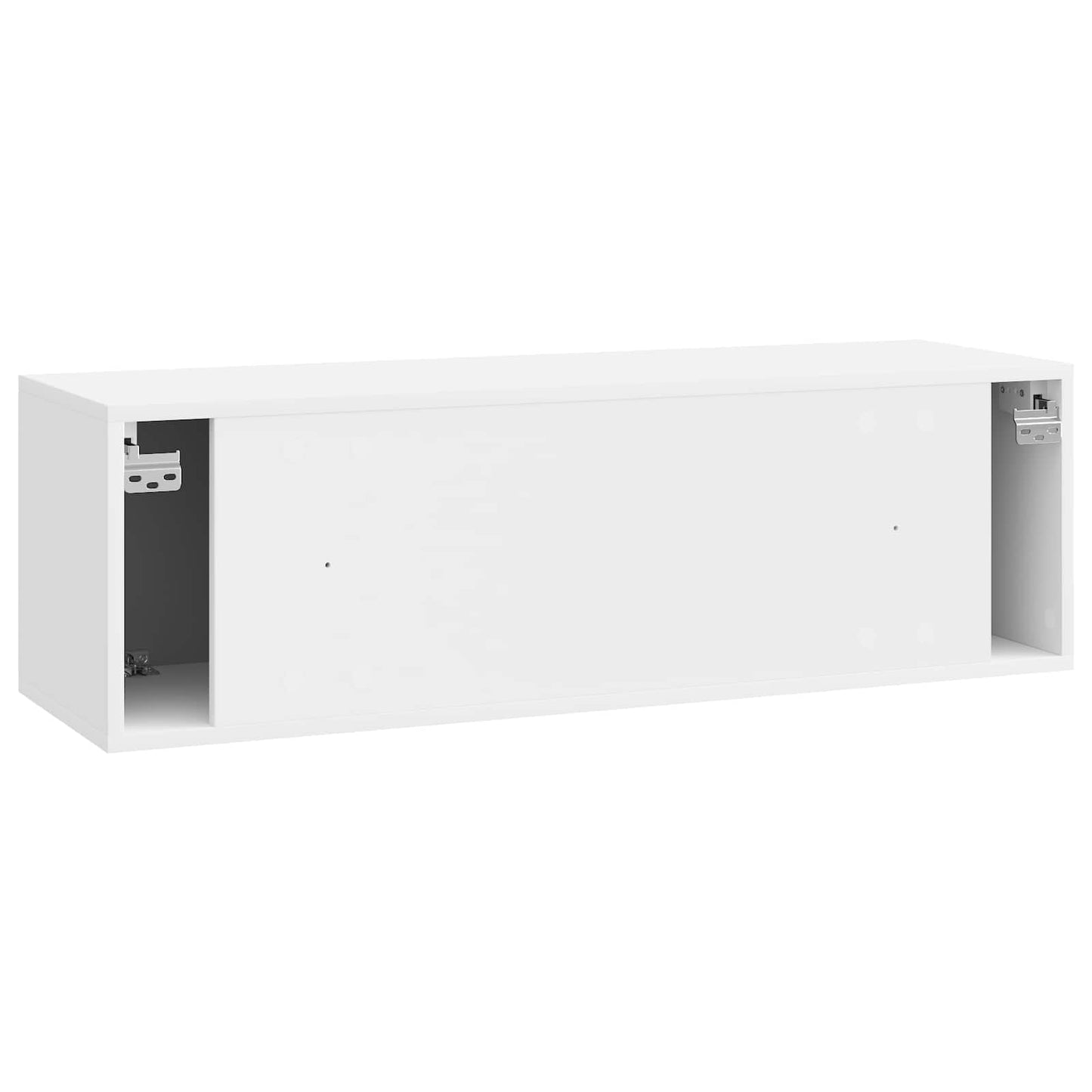 Wall-Mounted TV Cabinet 98 x 31 x 30 cm High Gloss White