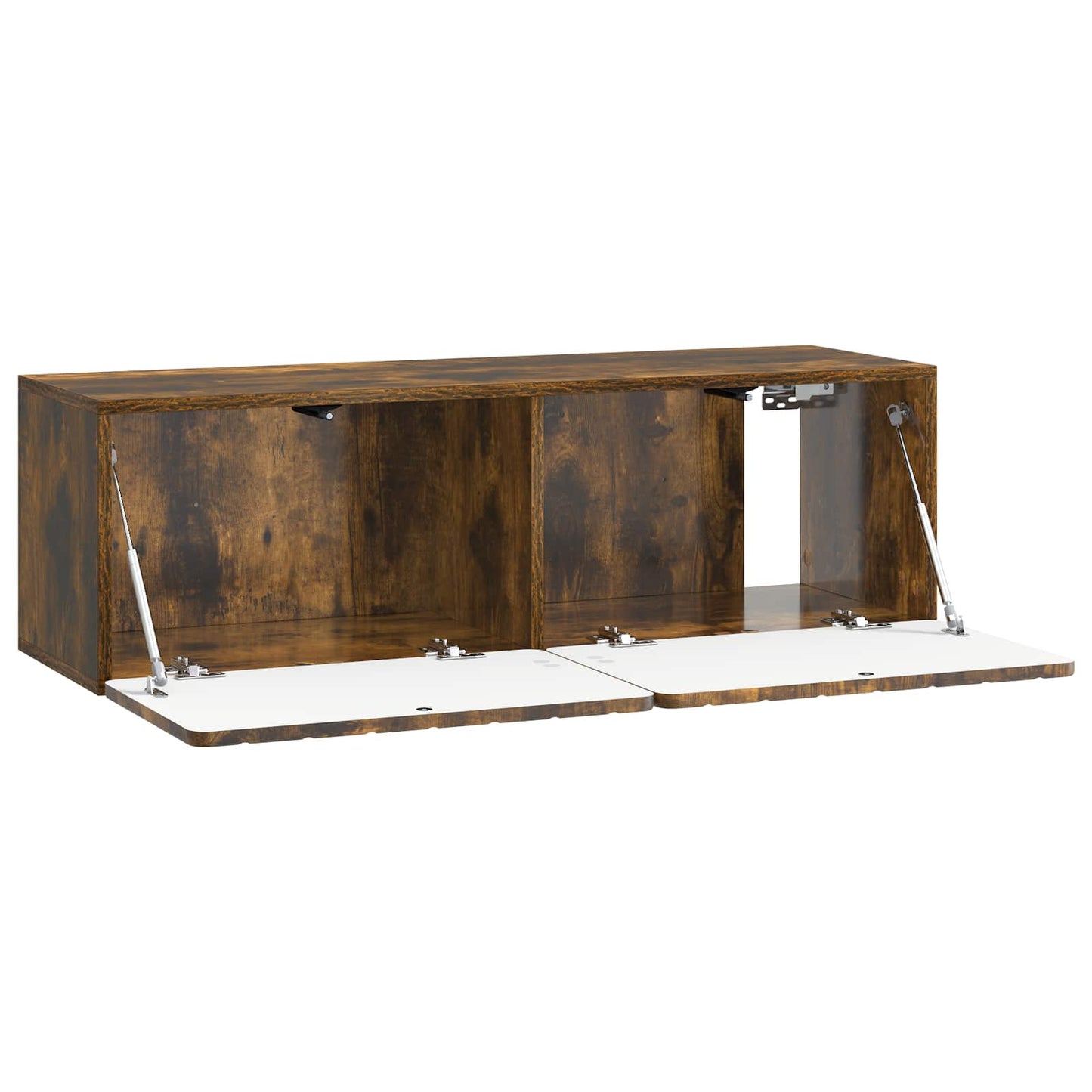 Wall-Mounted TV Cabinet 98 x 31 x 30 cm Smoked Oak