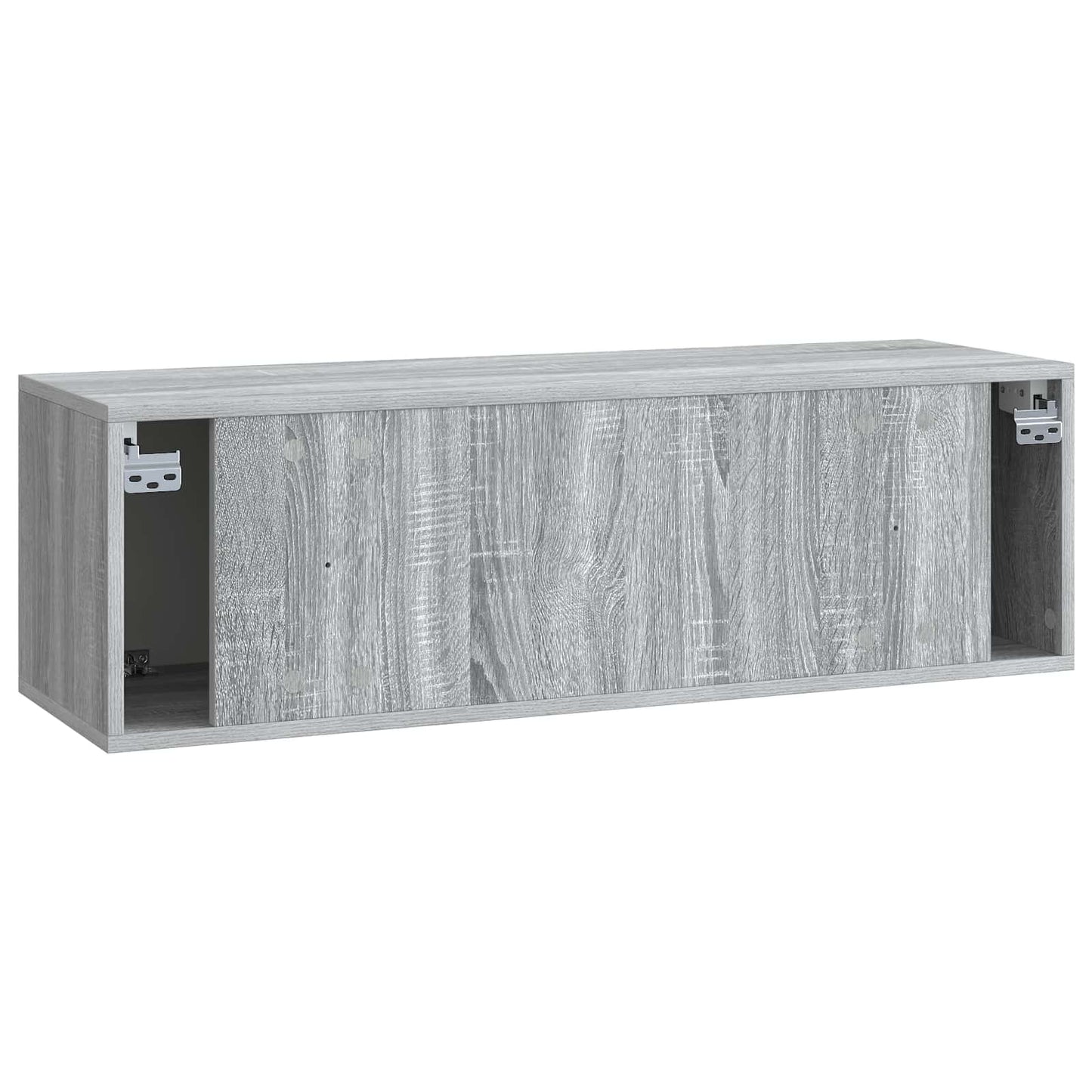 Wall-Mounted TV Cabinet 98 x 31 x 30 cm Grey Sonoma