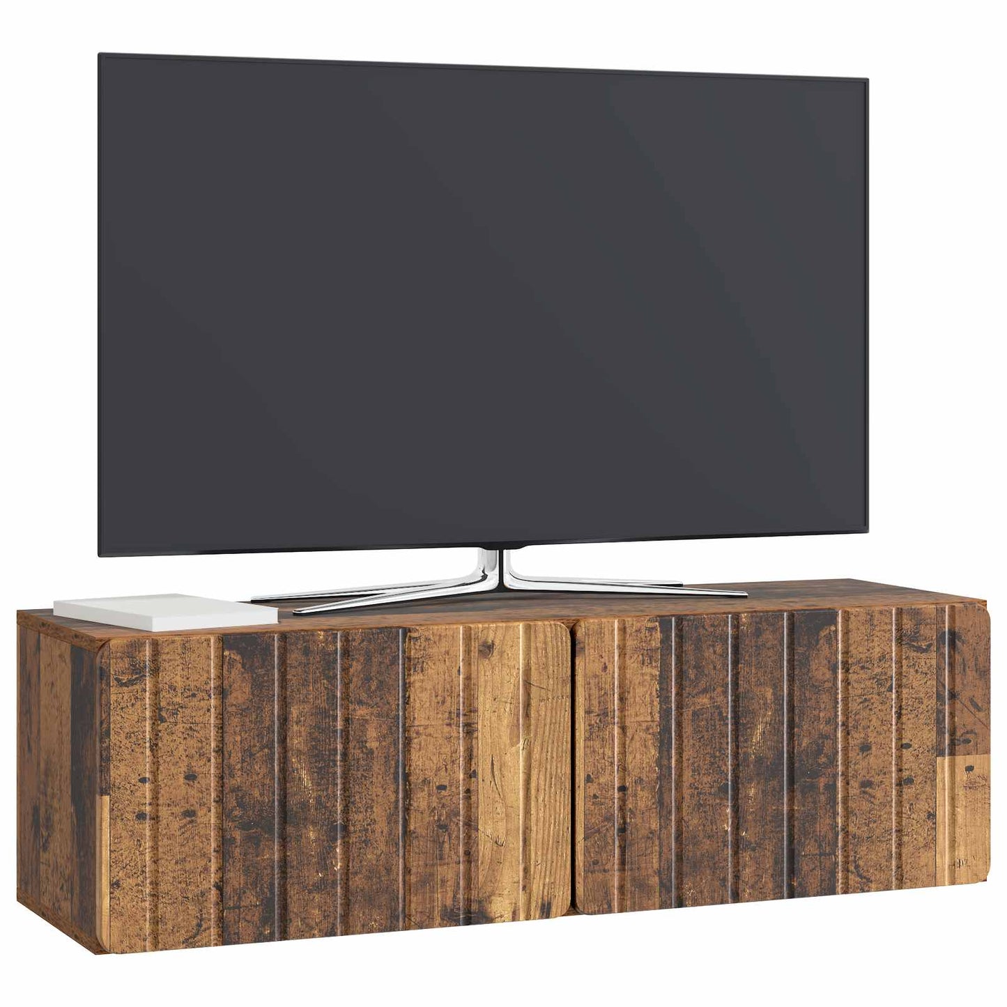 Wall-Mounted TV Cabinet 98 x 31 x 30 cm Old Wood