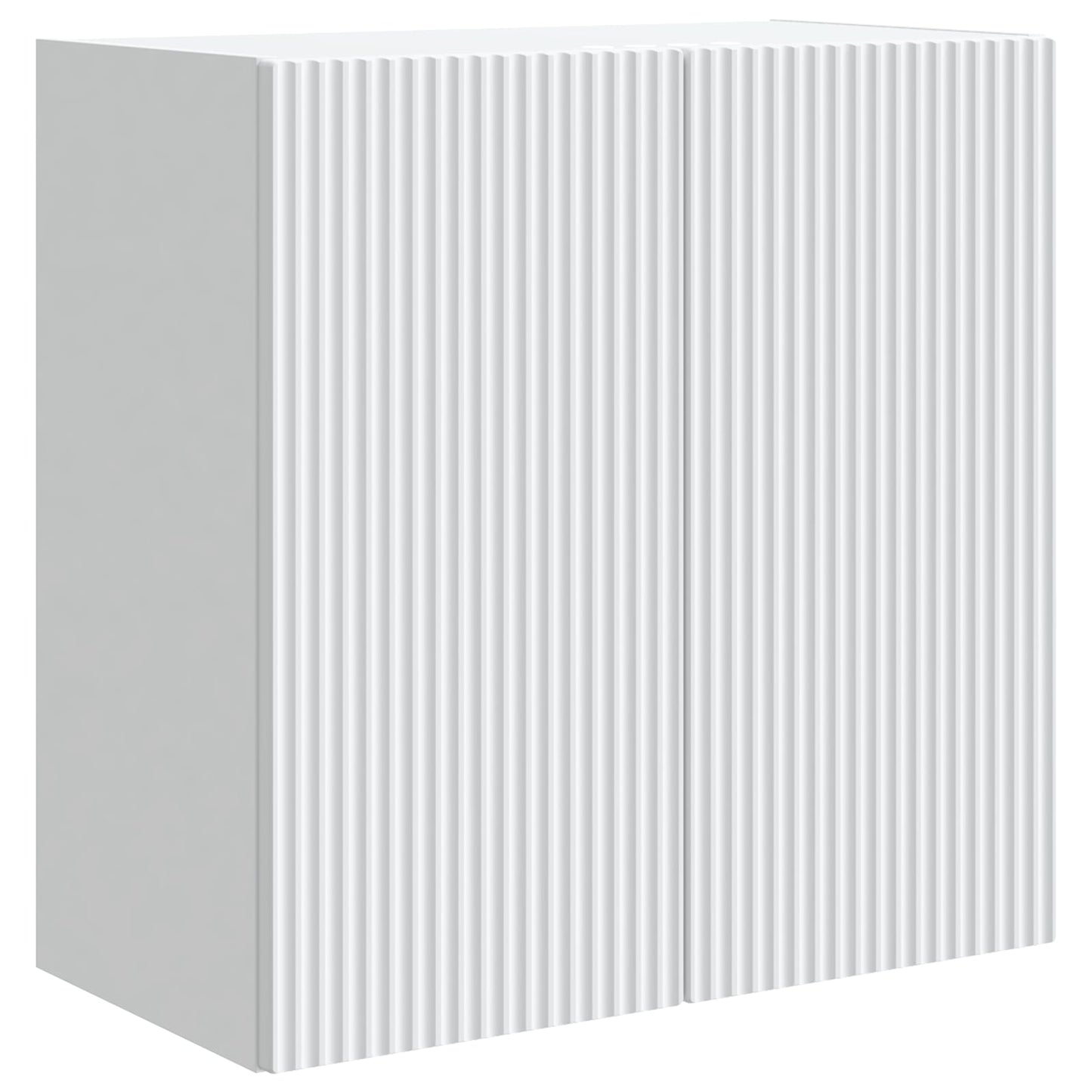Wall-Mounted Cabinet White 59 x 31 x 60 cm Engineered Wood