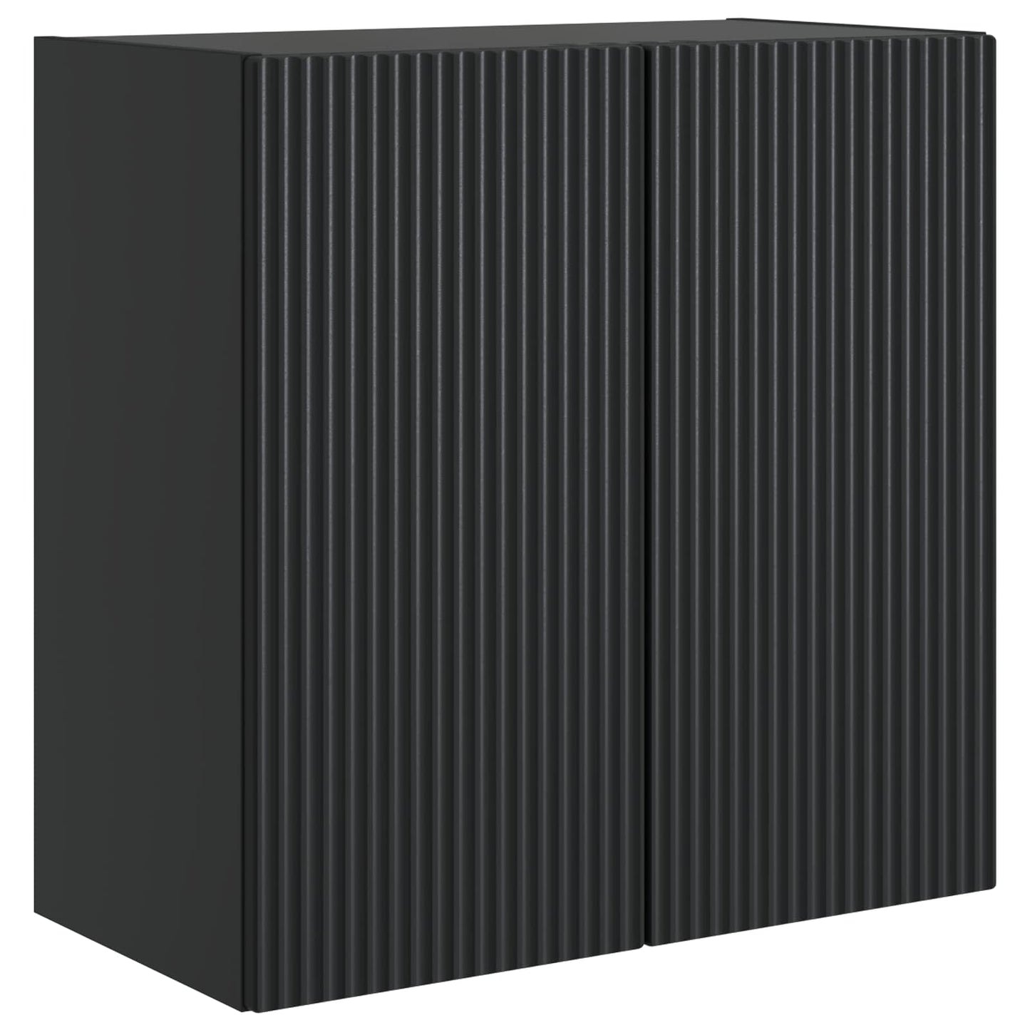 Wall-Mounted Cabinet Black 59 x 31 x 60 cm Engineered Wood