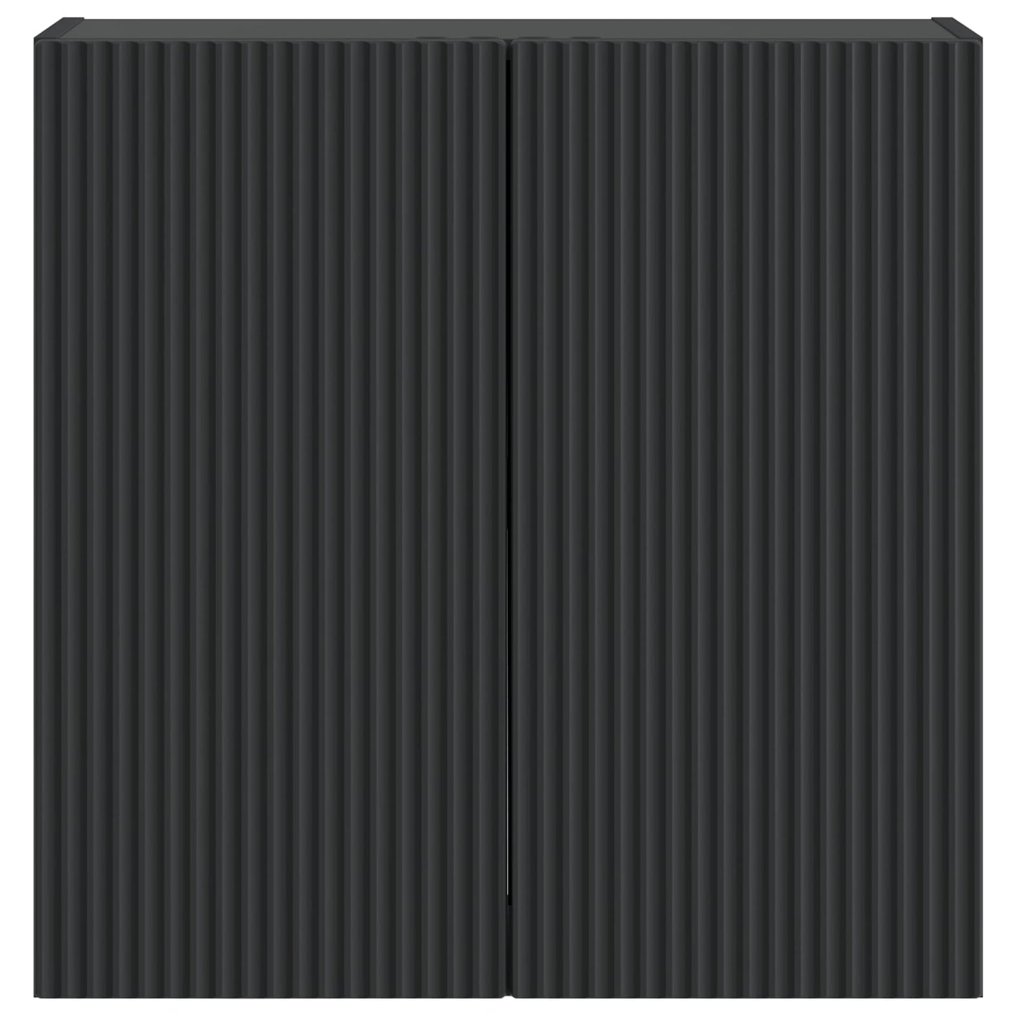 Wall-Mounted Cabinet Black 59 x 31 x 60 cm Engineered Wood