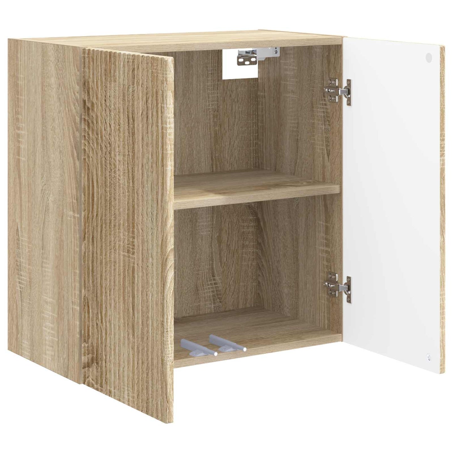 Wall-Mounted Cabinet Sonoma Oak 59 x 31 x 60 cm Engineered Wood