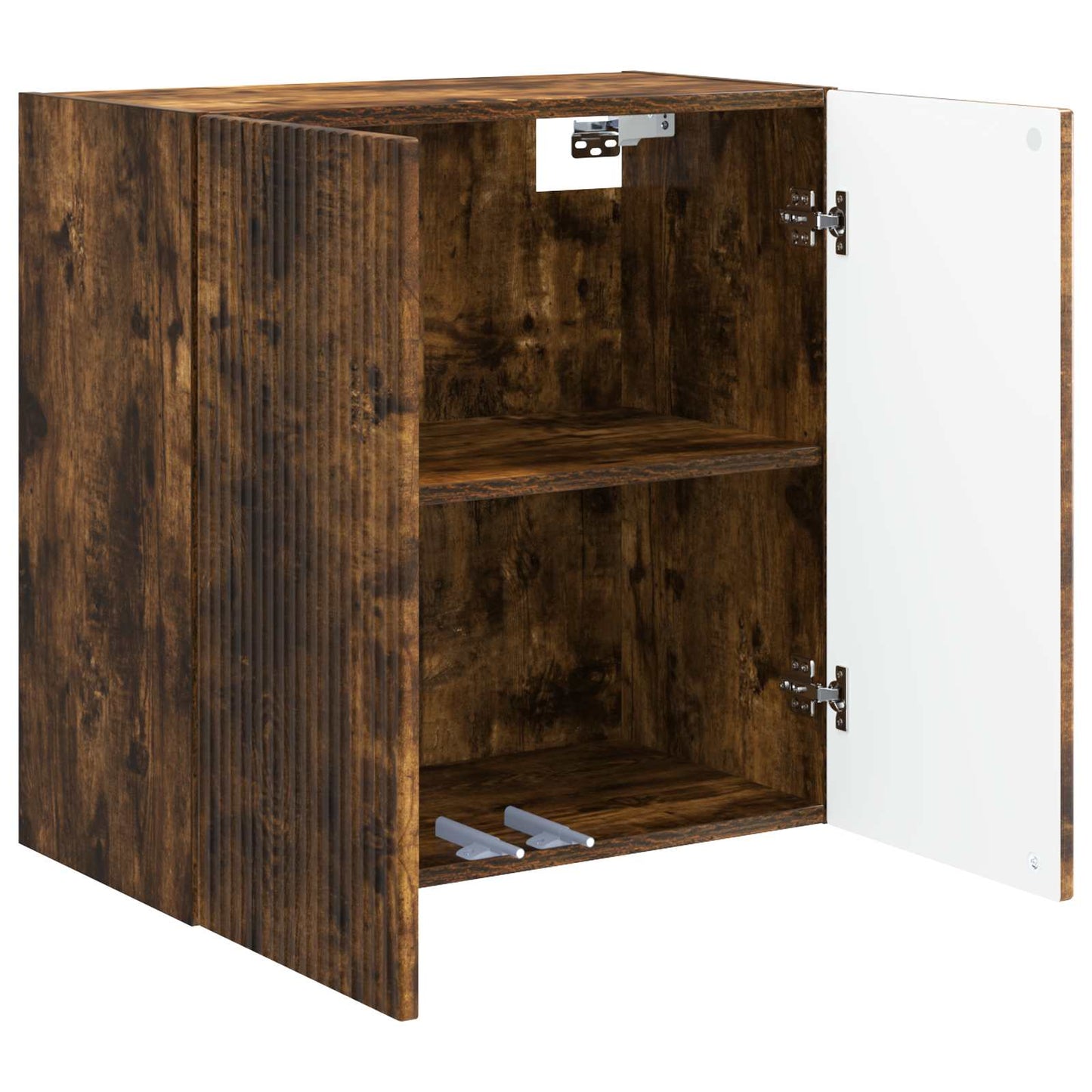 Wall-Mounted Cabinet Smoked Oak 59 x 31 x 60 cm Engineered Wood
