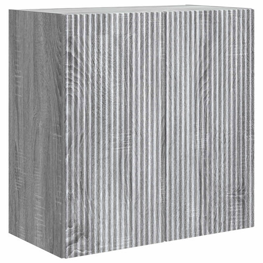 Wall-Mounted Cabinet Grey Sonoma 59 x 31 x 60 cm