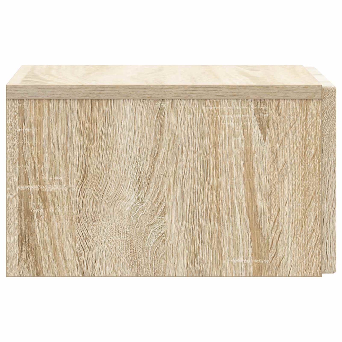 Wall-Mounted Bedside Cabinet 2 pcs Sonoma Oak 33 x 34.5 x 20 cm