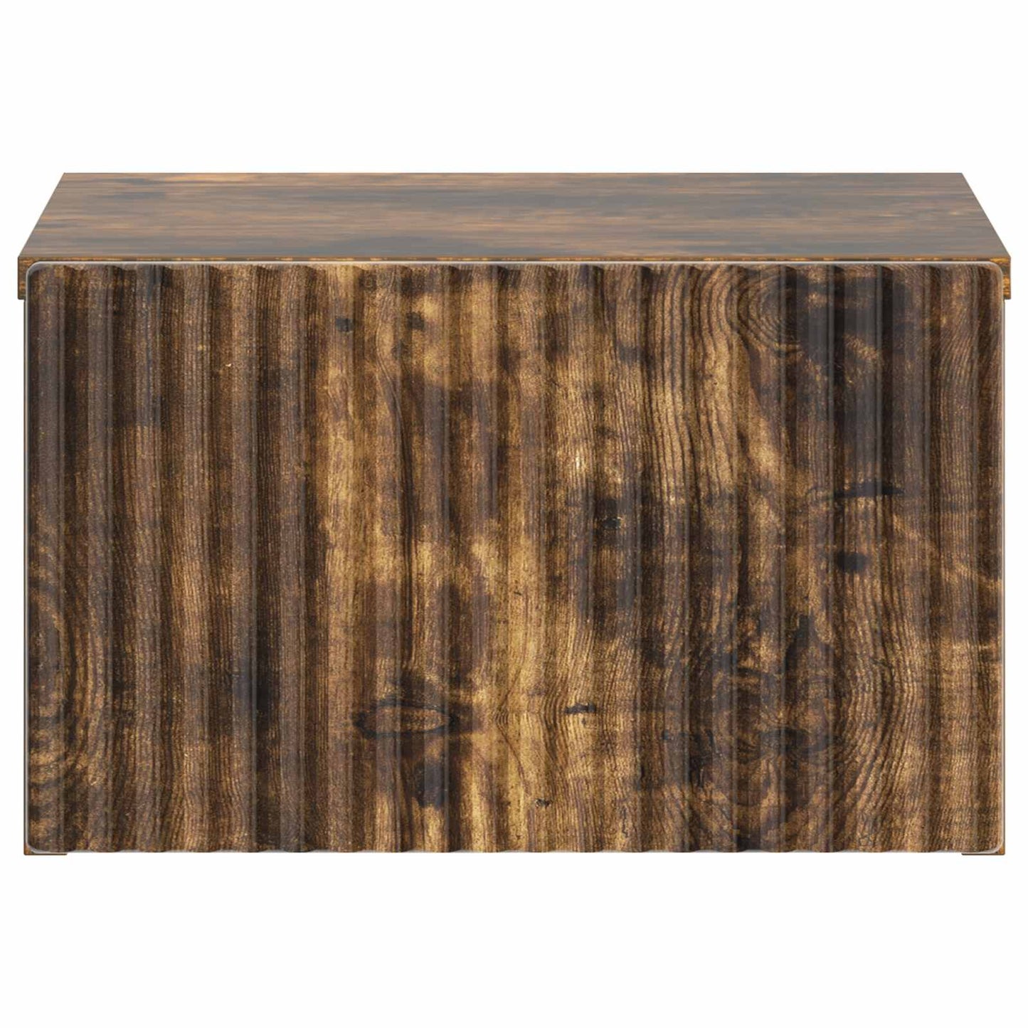 Wall-Mounted Bedside Cabinet Smoked Oak 33 x 34.5 x 20 cm