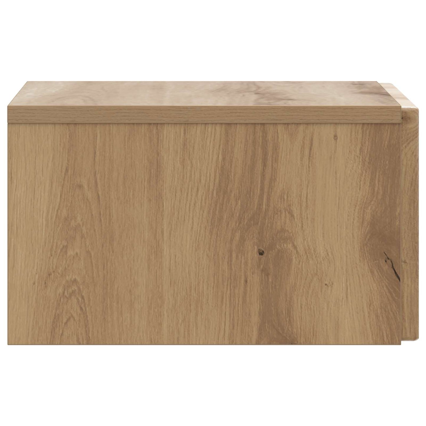 Wall-Mounted Bedside Cabinet Artisan Oak 33 x 34.5 x 20 cm