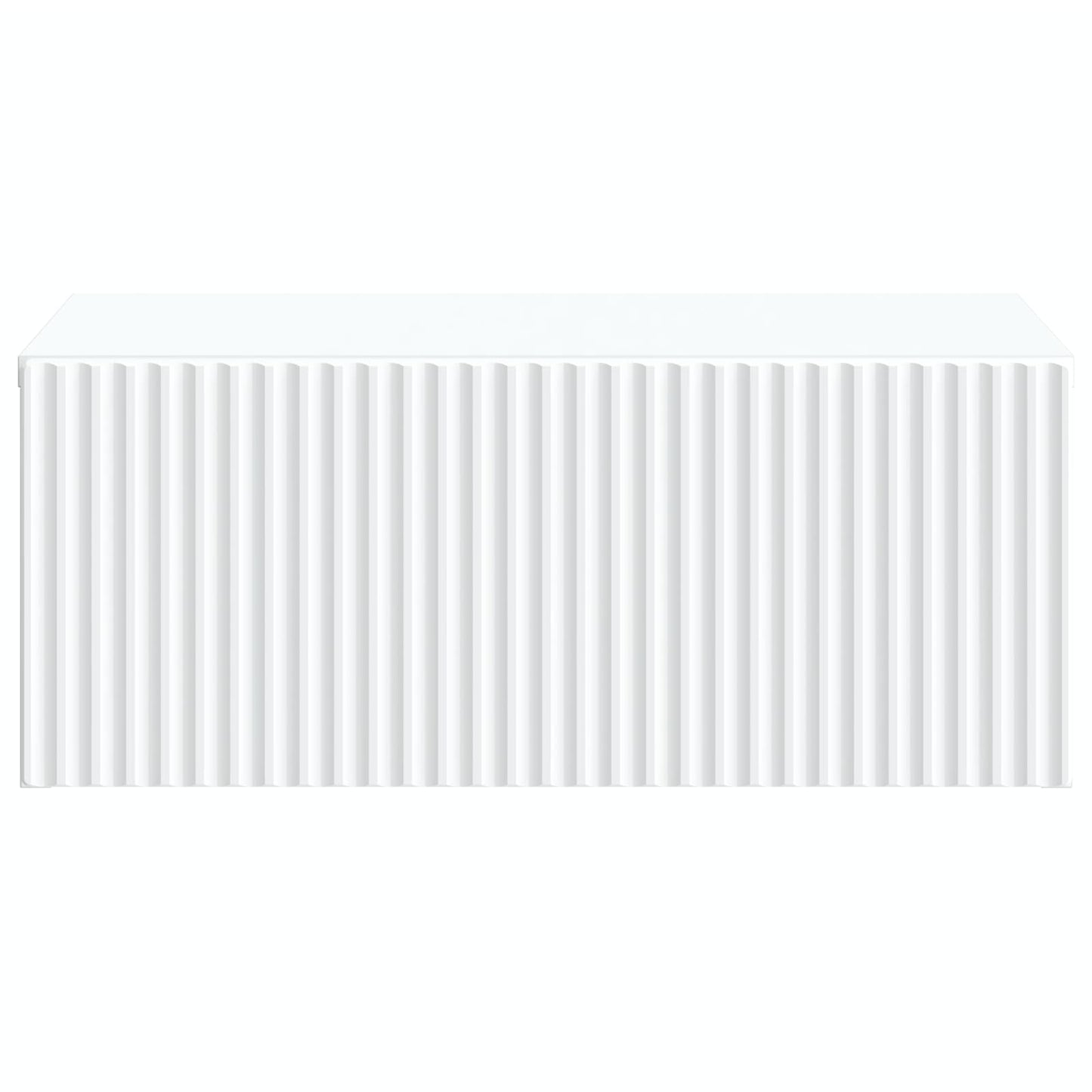 Wall-Mounted Bedside Cabinet 2 pcs White 49 x 34.5 x 20 cm