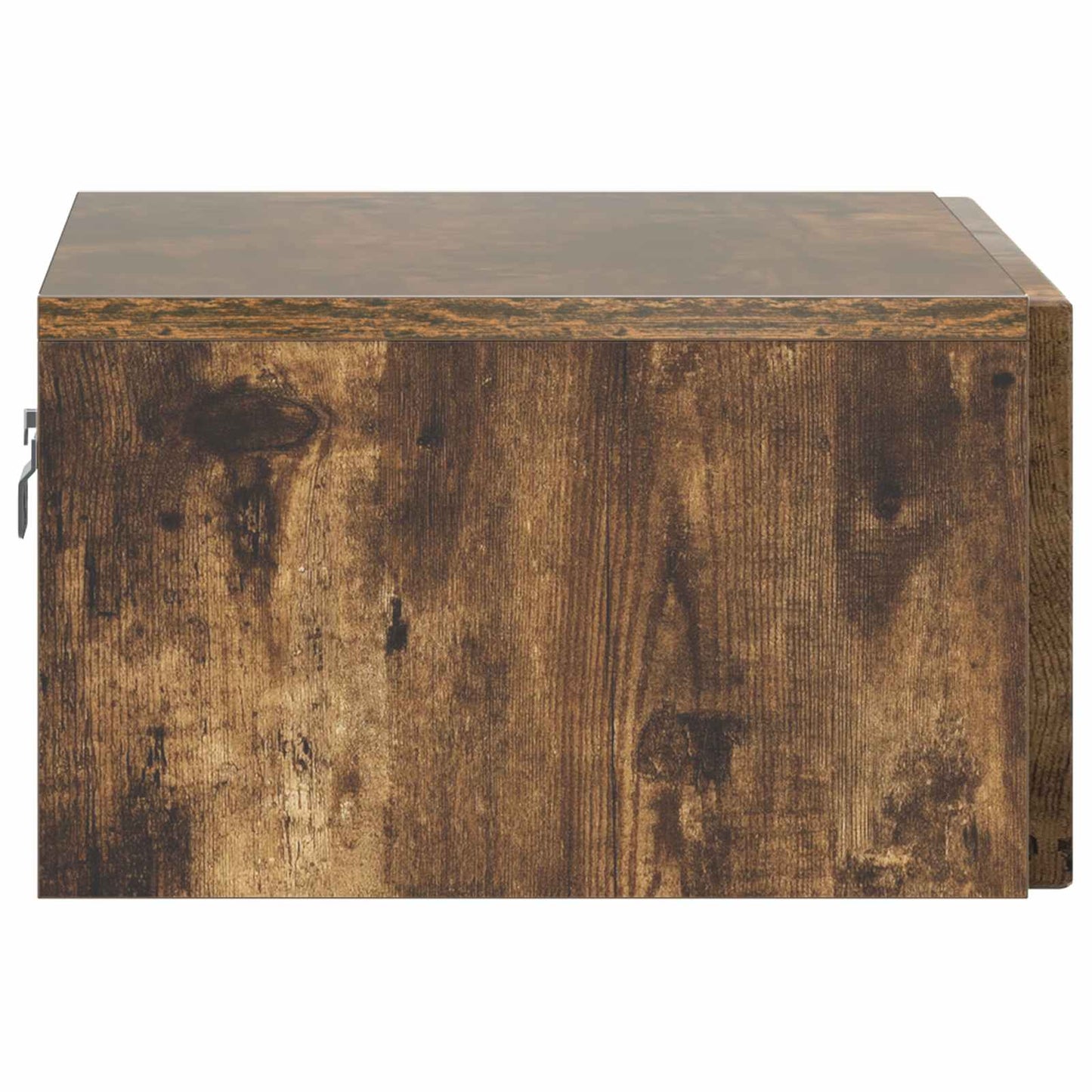 Wall-Mounted Bedside Cabinet 2 pcs Smoked Oak 49 x 34.5 x 20 cm