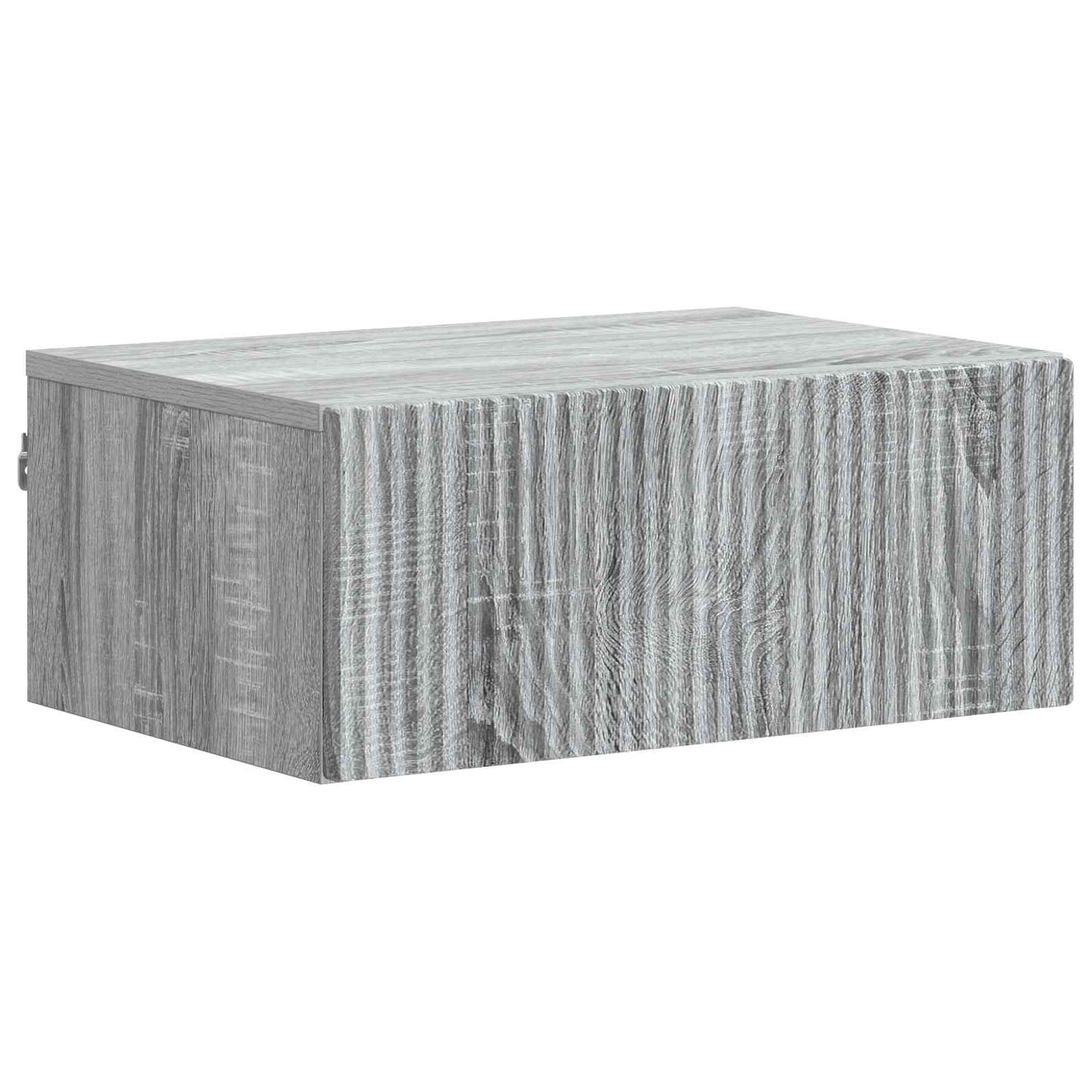 Wall-Mounted Bedside Cabinet 2 pcs Grey Sonoma Engineered Wood