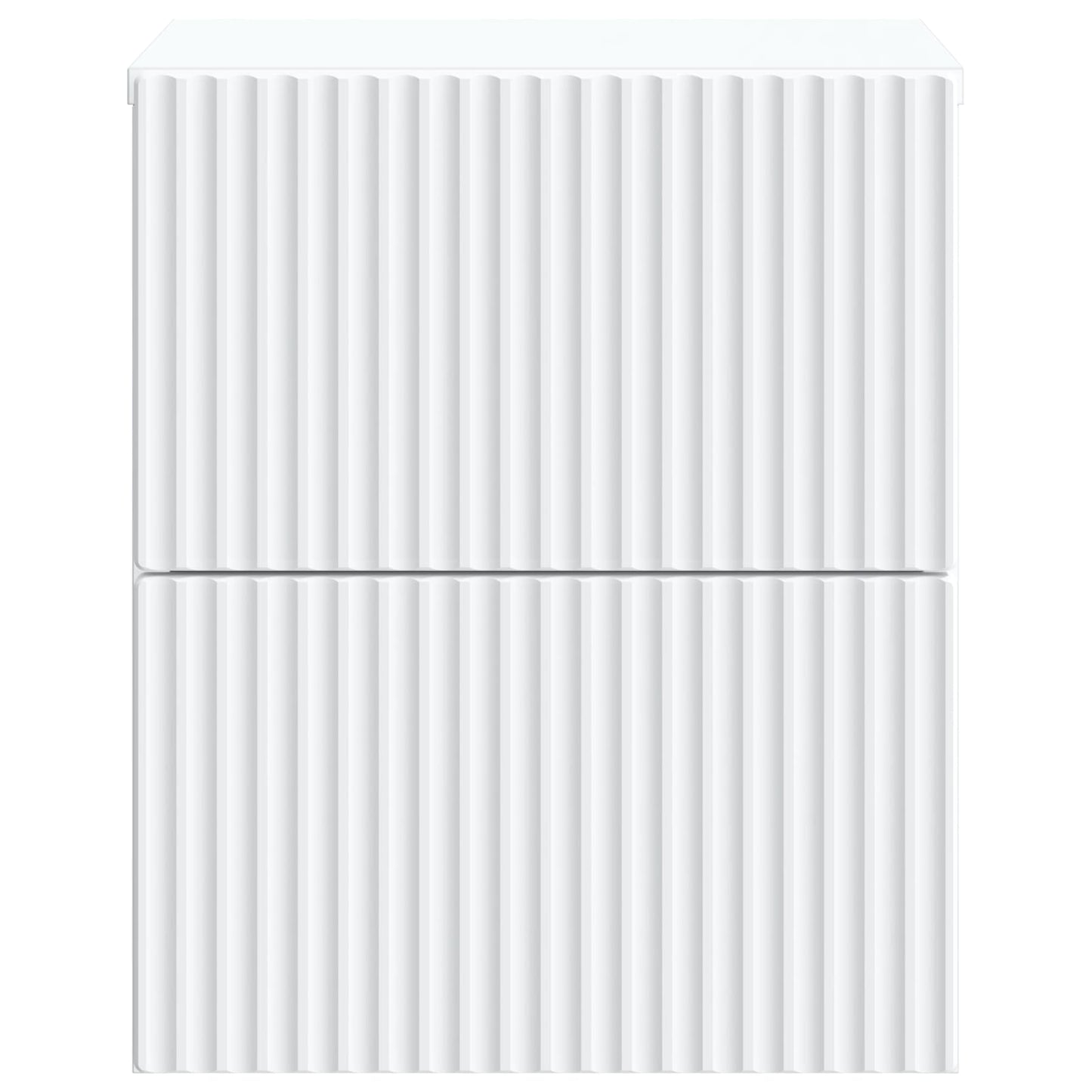Wall-Mounted Bedside Cabinet White 33 x 34.5 x 40 cm