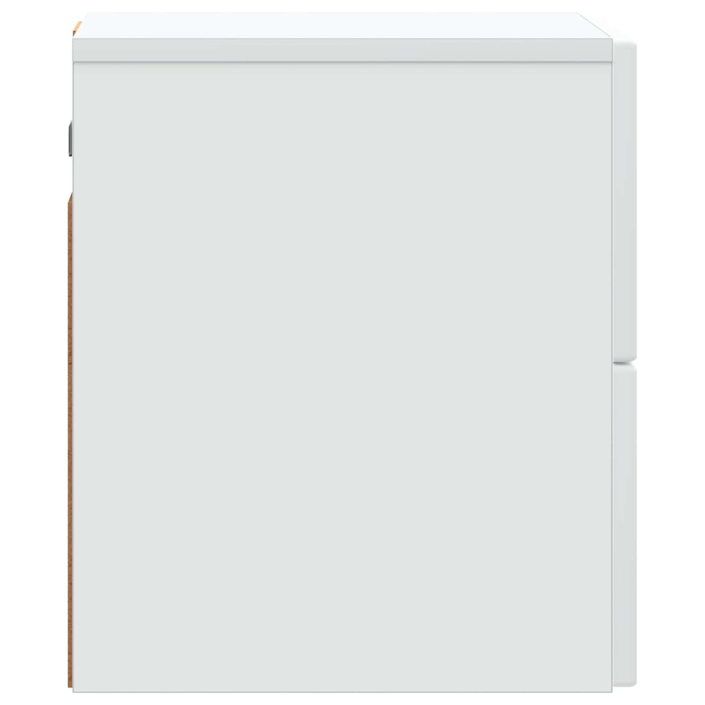 Wall-Mounted Bedside Cabinet 2 pcs White 33 x 34.5 x 40 cm