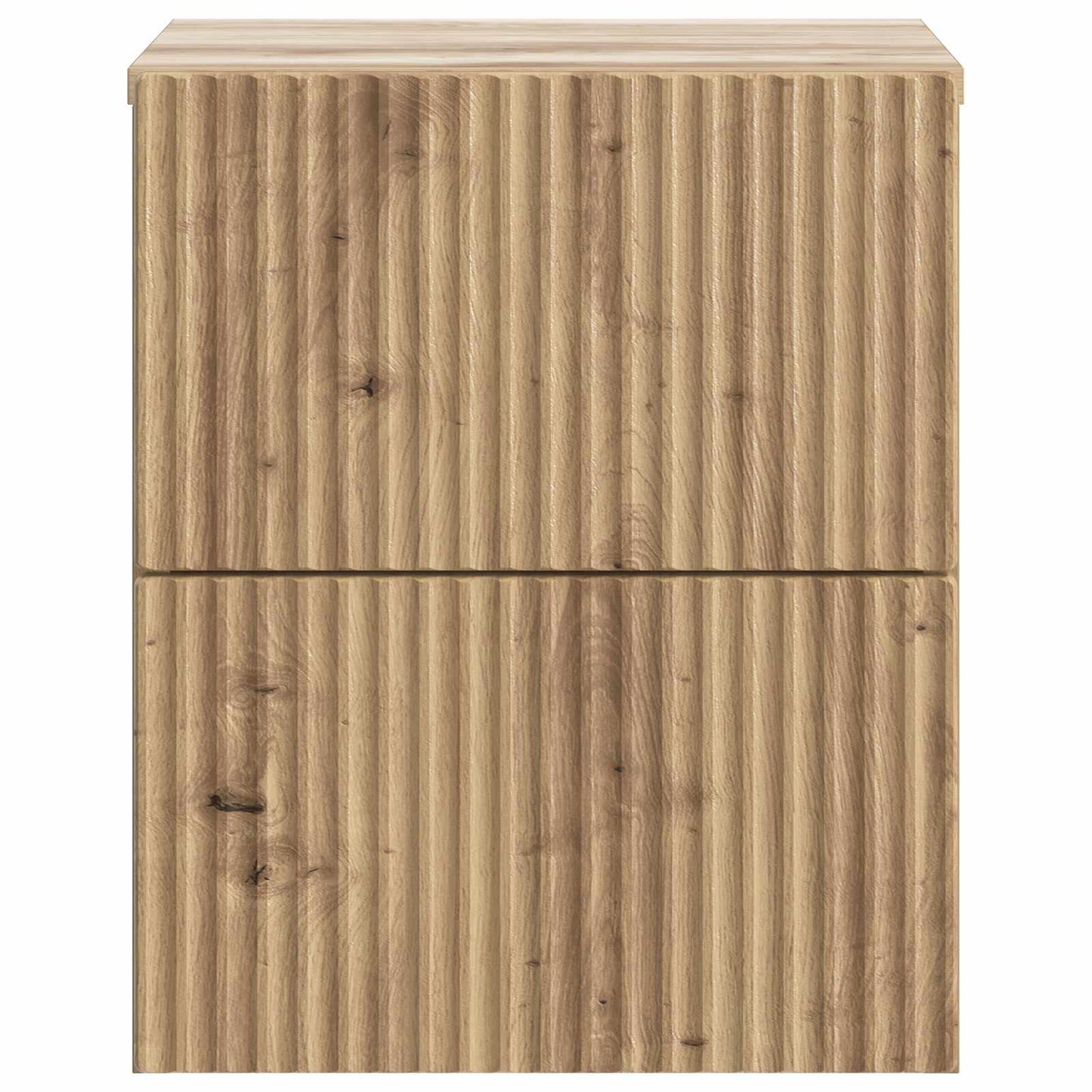 Wall-Mounted Bedside Cabinet Artisan Oak 33 x 34.5 x 40 cm