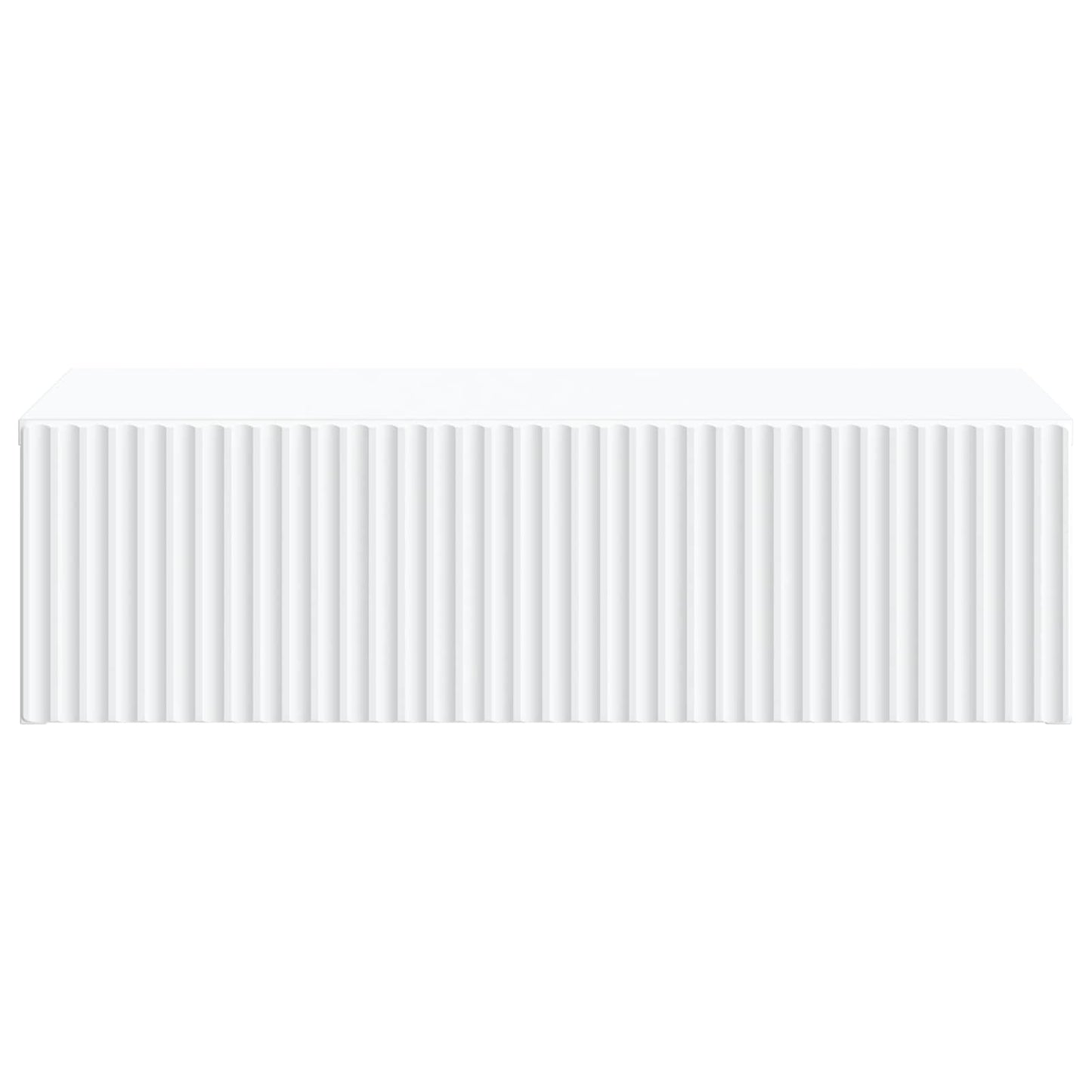 Wall-Mounted Side Table White 59 x 34.5 x 17 cm Engineered Wood