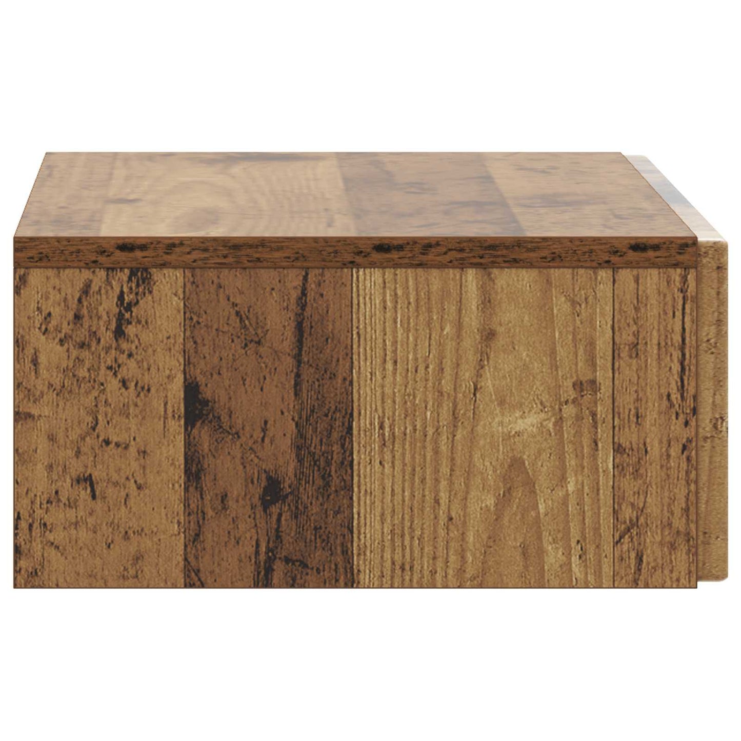Wall-Mounted Side Table Wall-mounted Old Wood 59 x 34.5 x 17 cm