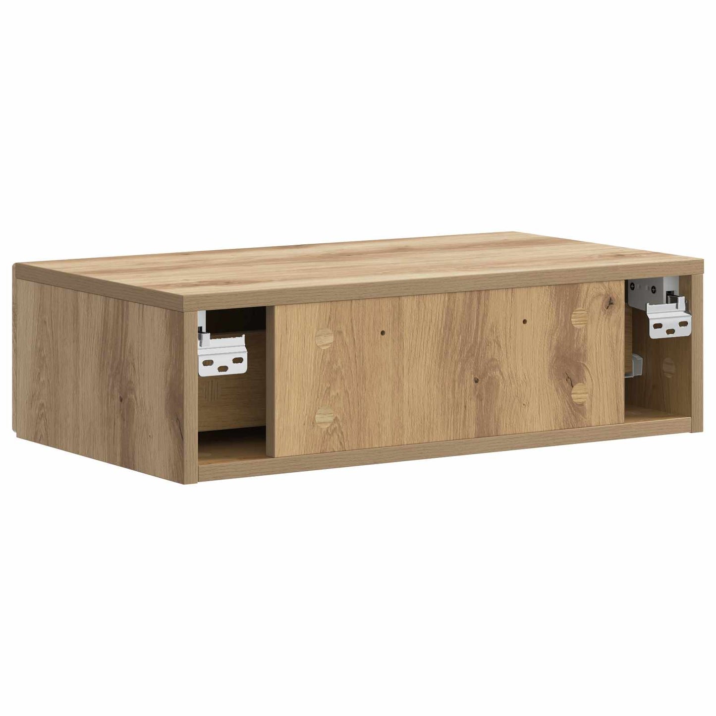 Wall-Mounted Side Table Artisan Oak 59 x 34.5 x 17 cm