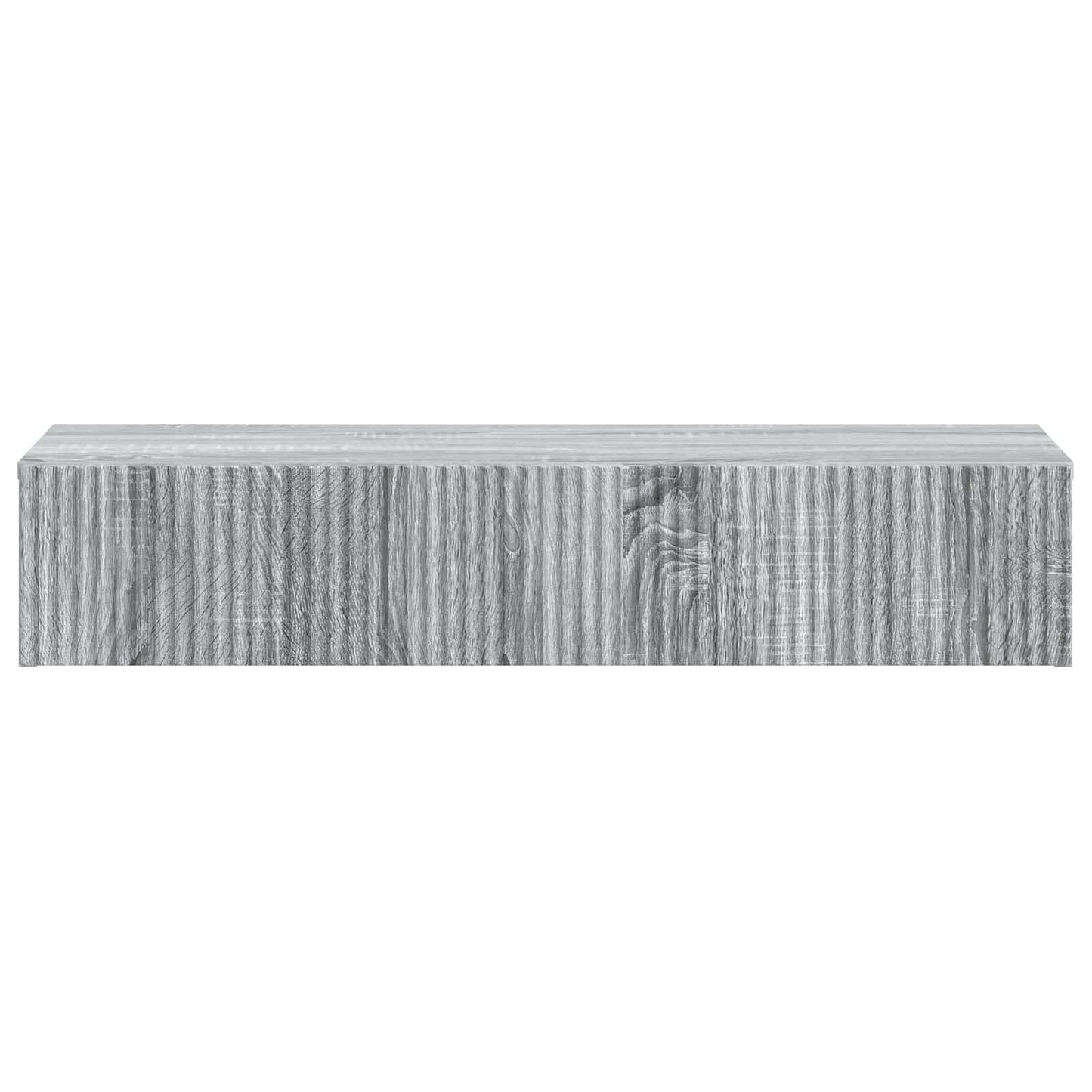 Wall-Mounted Side Table Grey Sonoma 87.5 x 34.5 x 17 cm