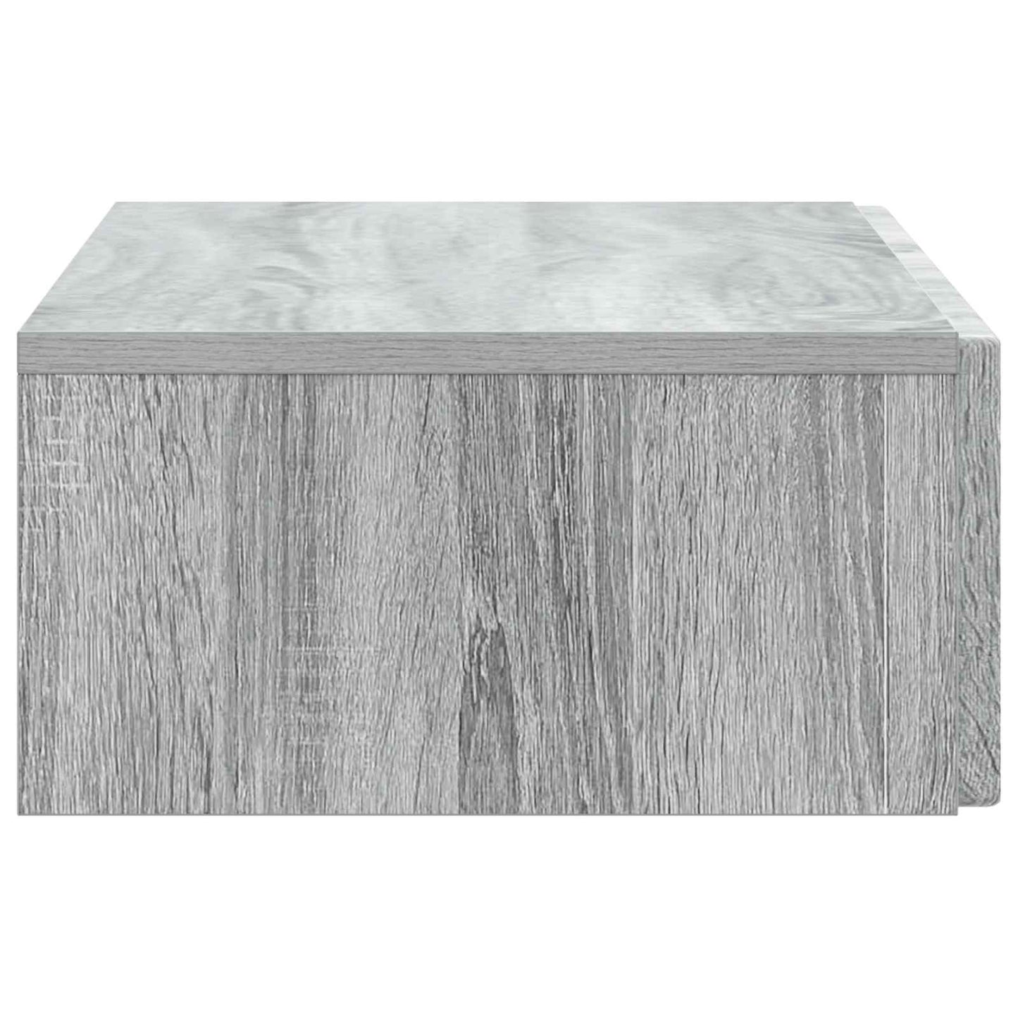 Wall-Mounted Side Table Grey Sonoma 87.5 x 34.5 x 17 cm