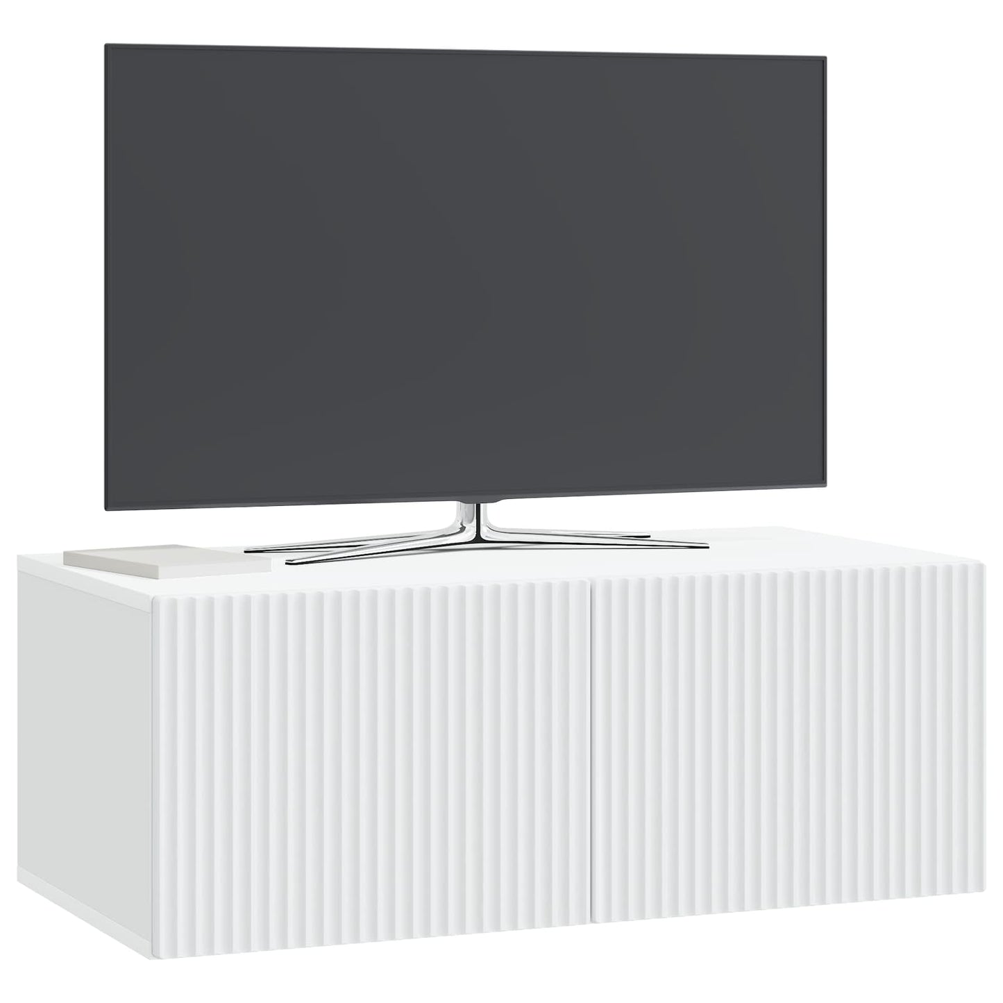 Wall-Mounted TV Cabinet White 78.5 x 41 x 30 cm Engineered Wood