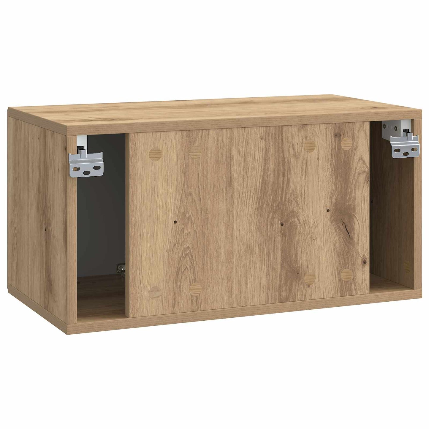 Wall-Mounted TV Cabinet 59.5 x 31 x 30 cm Artisan Oak