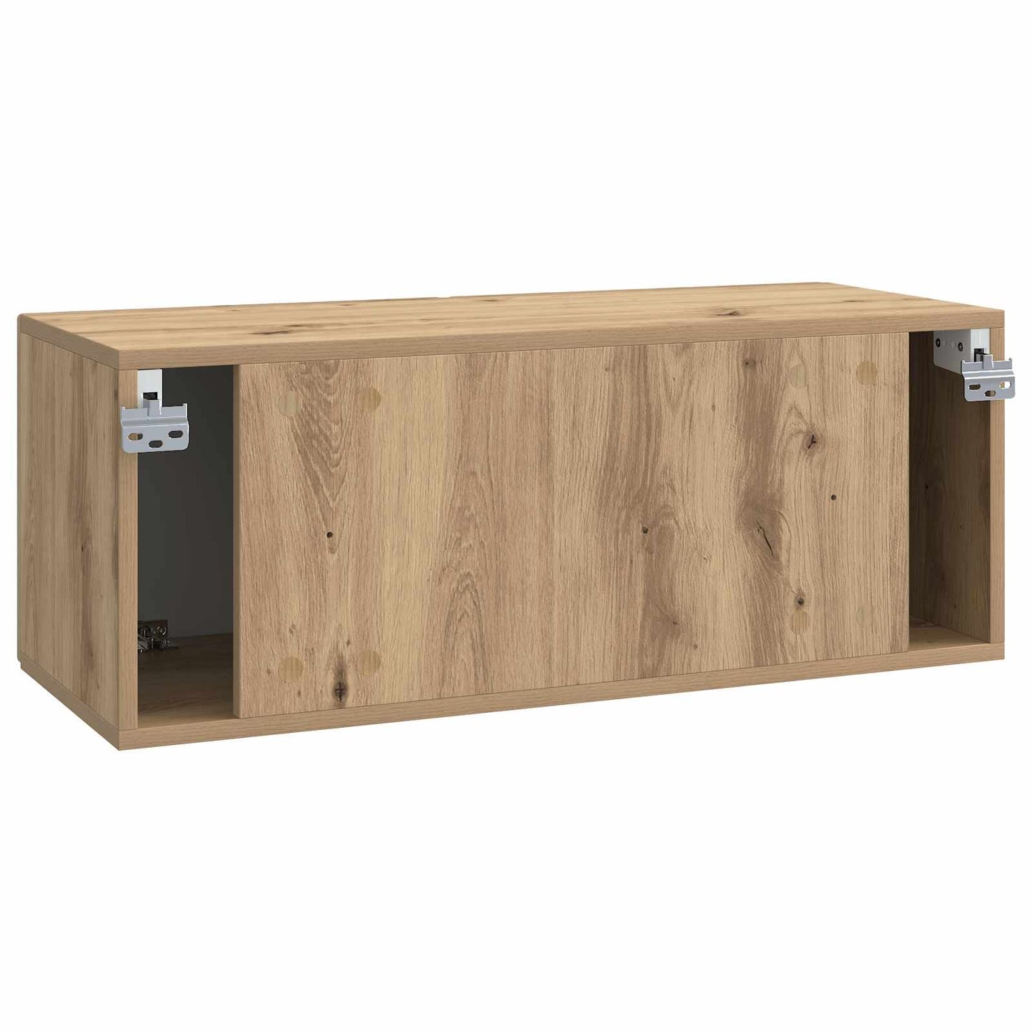 Wall-Mounted TV Cabinet 78.5 x 31 x 30 cm Artisan Oak