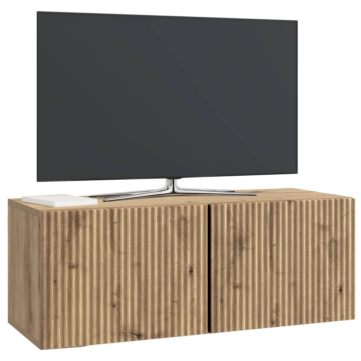 Wall-Mounted TV Cabinet 78.5 x 31 x 30 cm Artisan Oak
